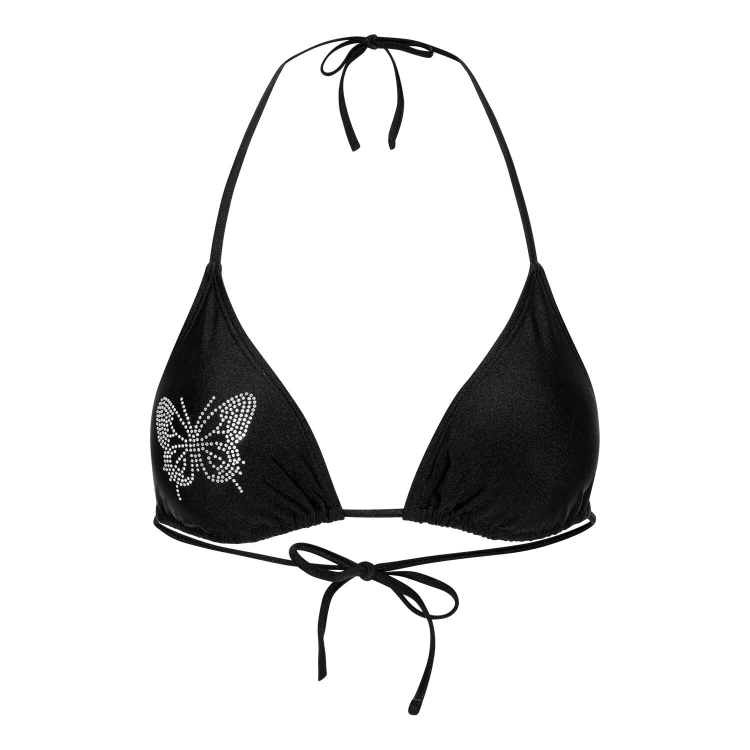 Butterfly bikinitop - sort