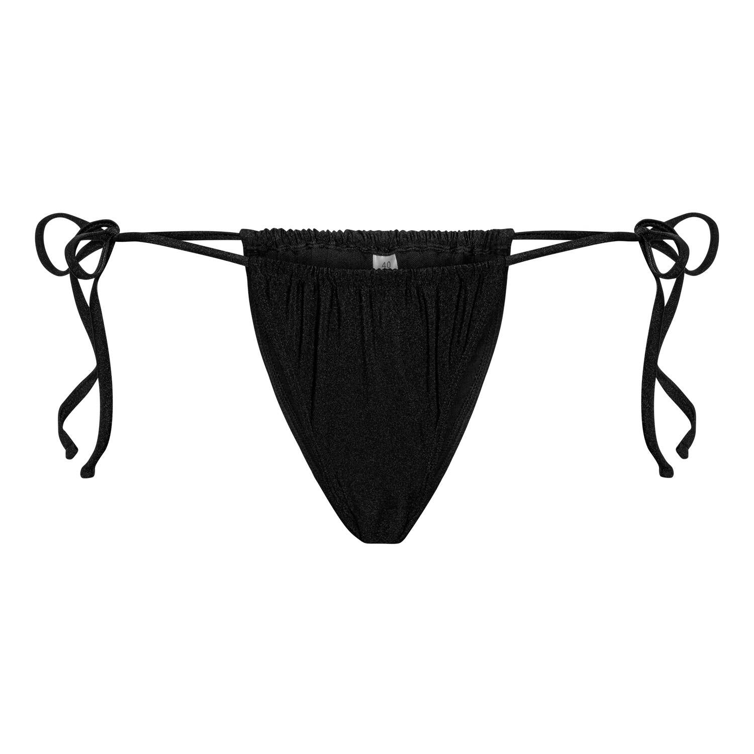 Butterfly bikinitrusser - sort