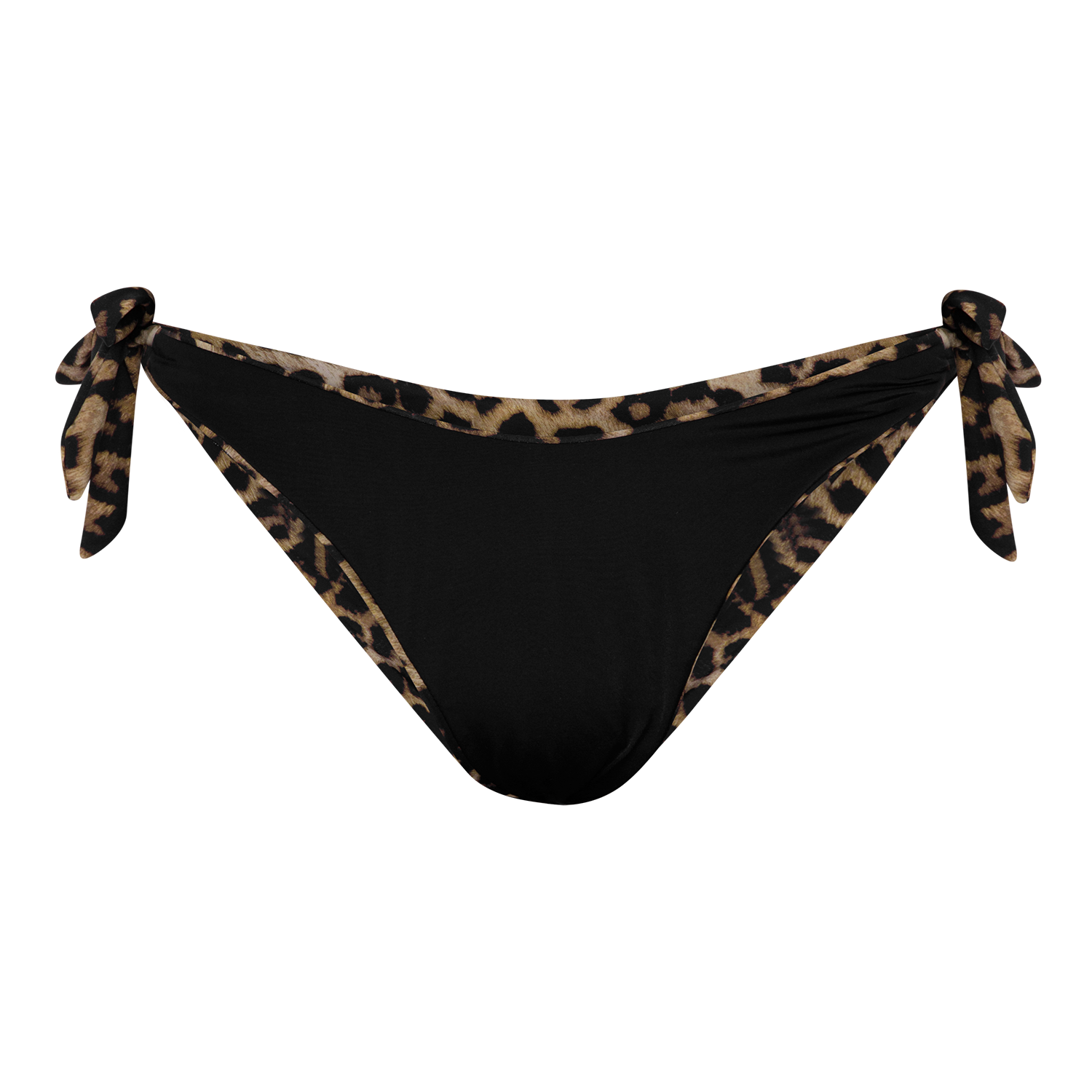 Waverly bikinitrusse - leopard/sort