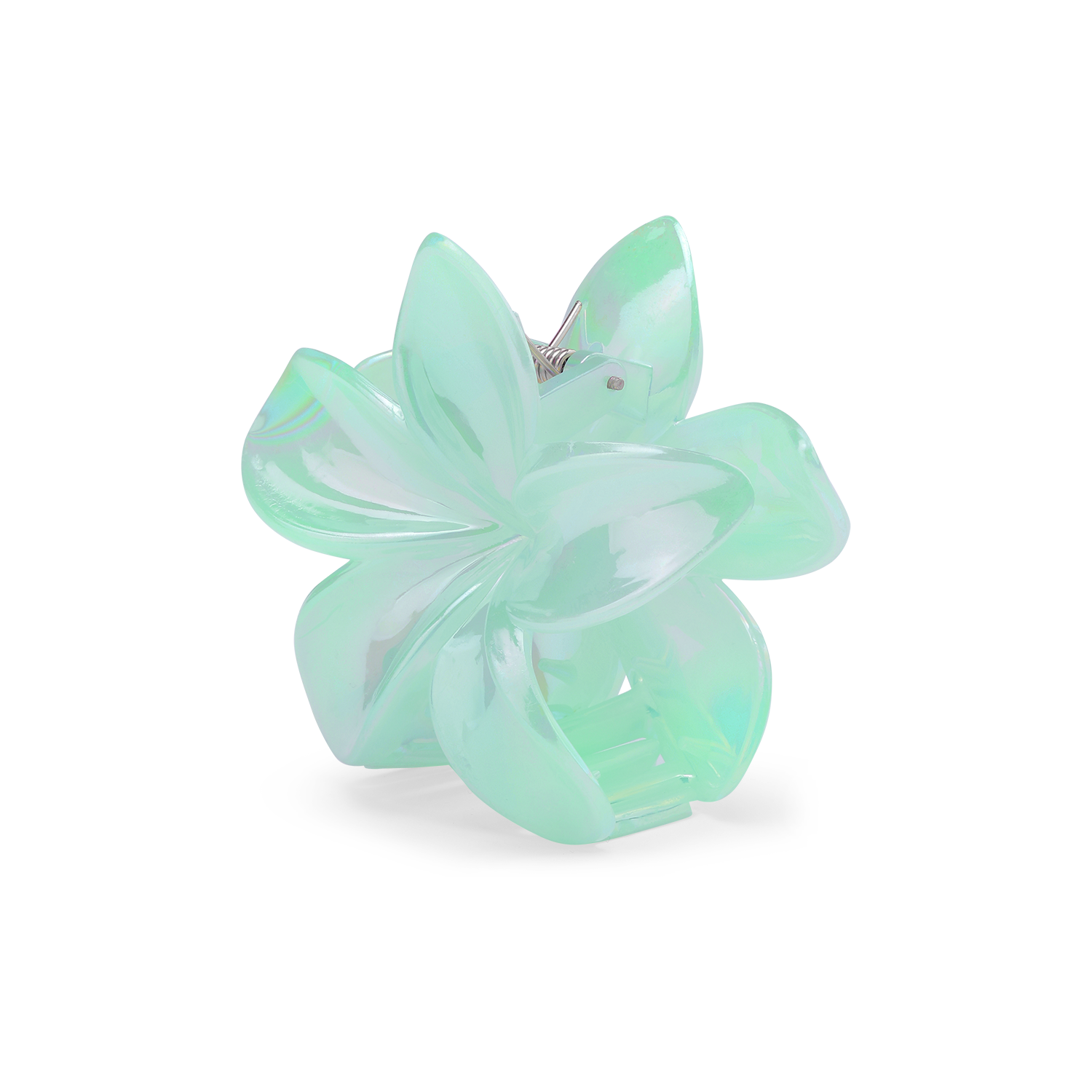 Plumeria Pastel Big hårklemme - grøn