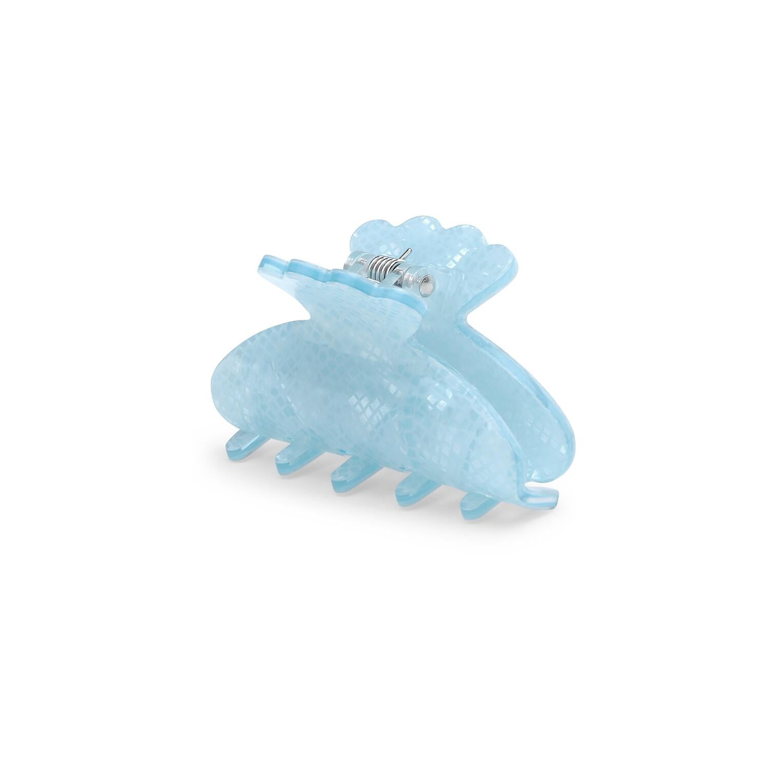 Helle Mini hårklemme - lyseblå