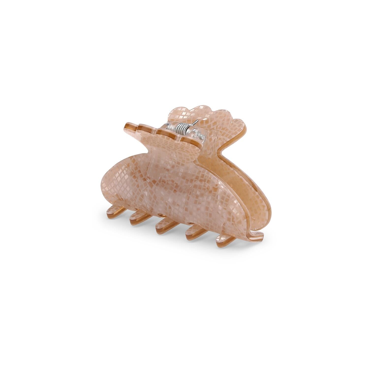 Helle Mini hårklemme - brun