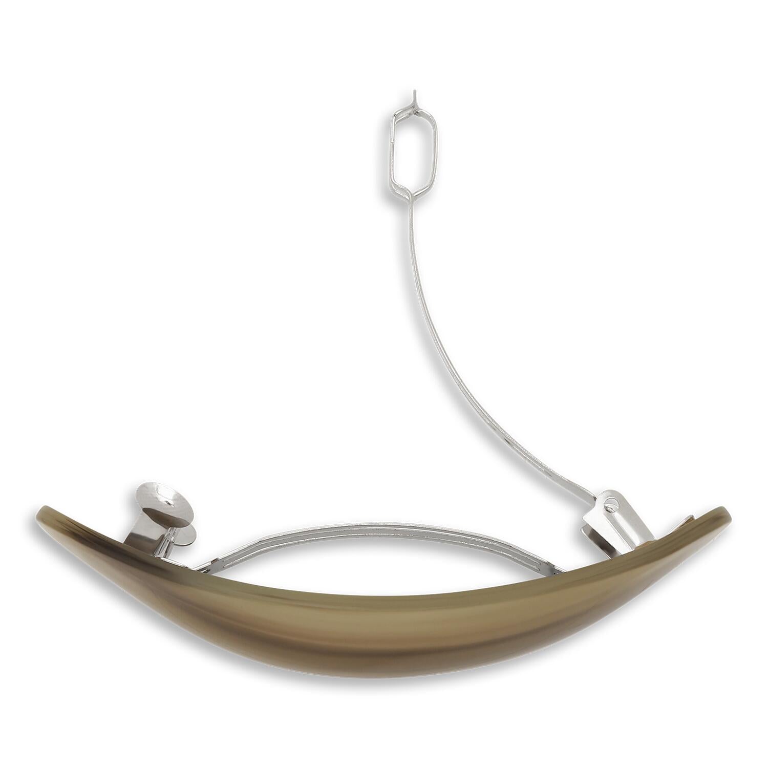 Oval bone clip - Grøn