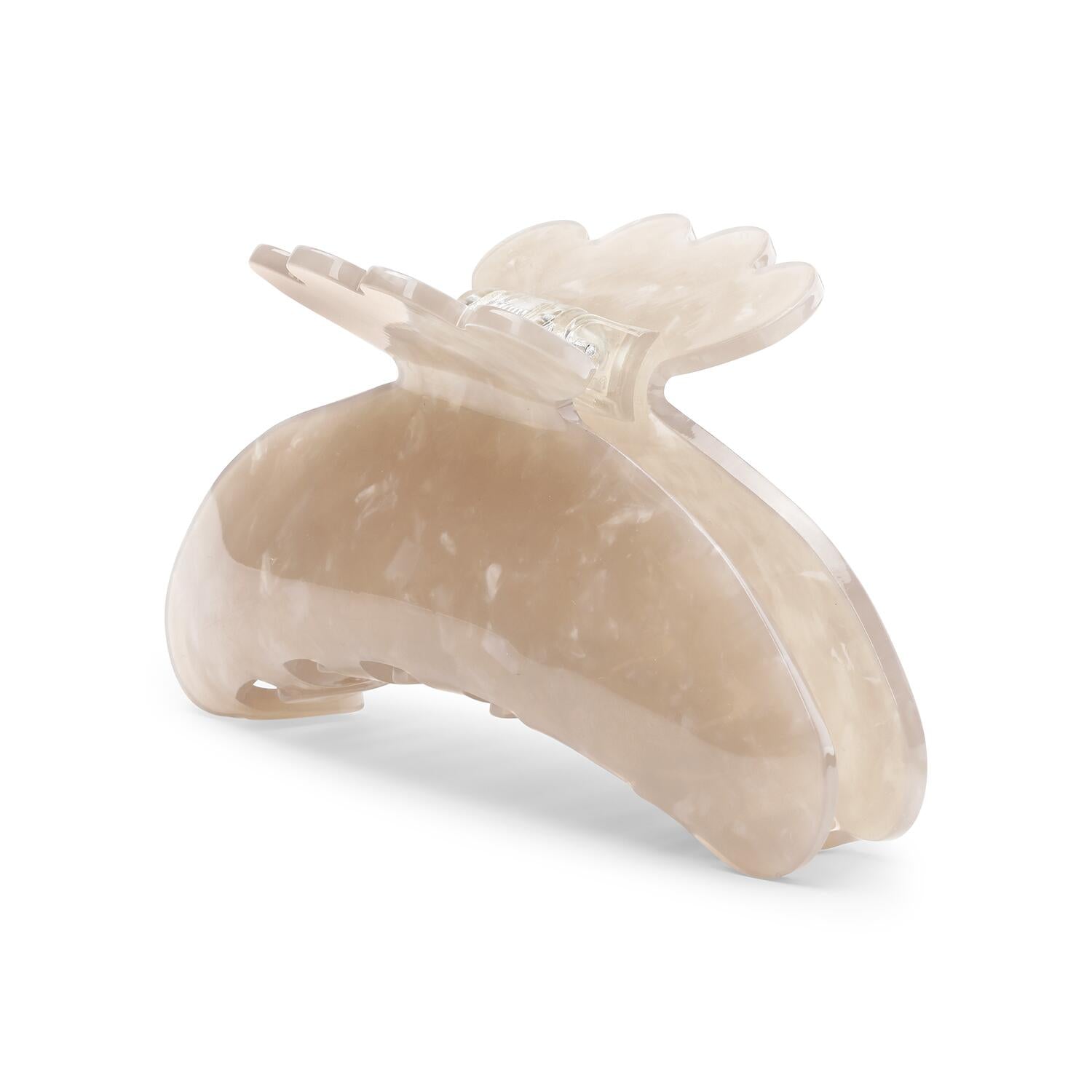 Helle nordic big hårklemme - Oatmeal