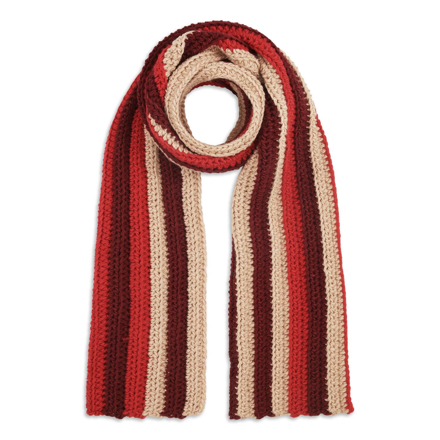 Walter halstørklæde - Red Multi