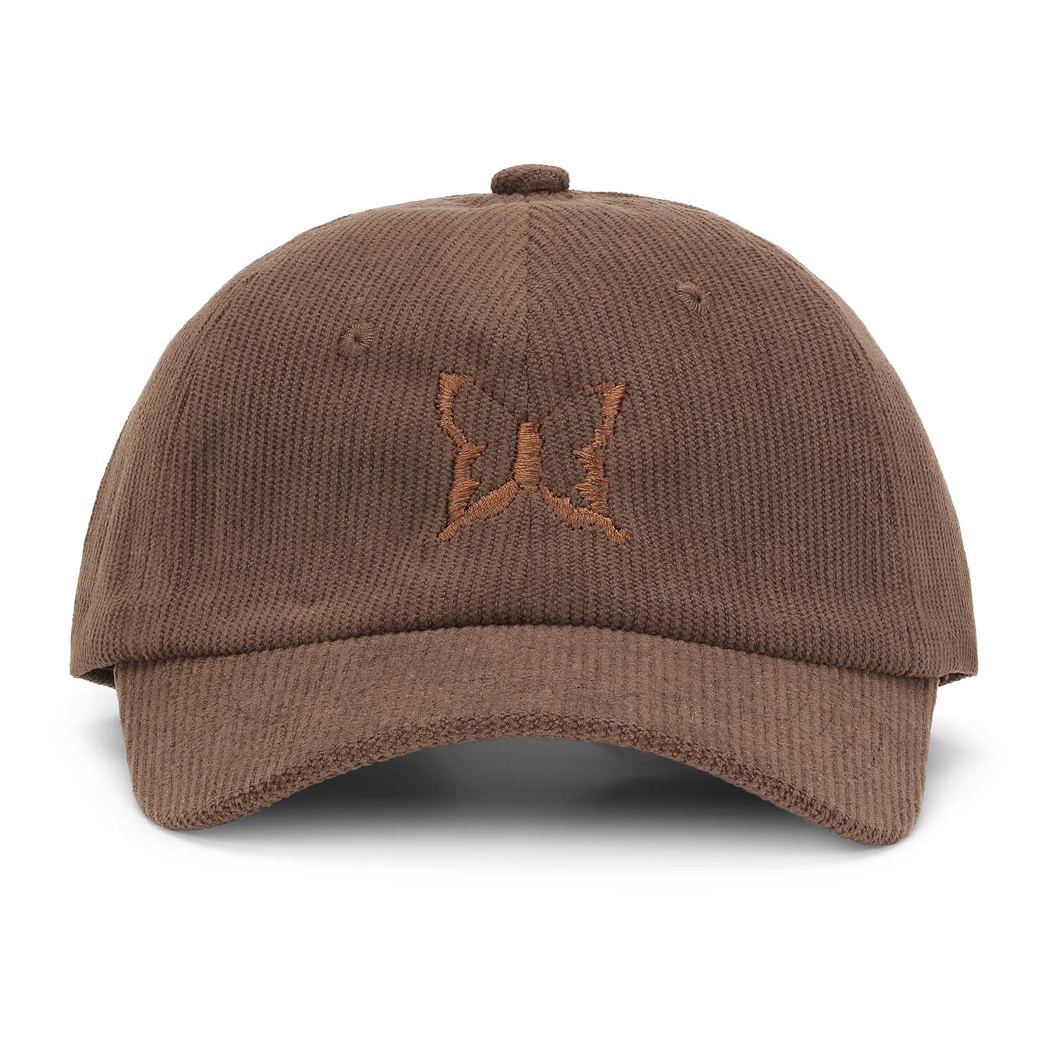 Everyday Butterfly fløjl kasket - Brun