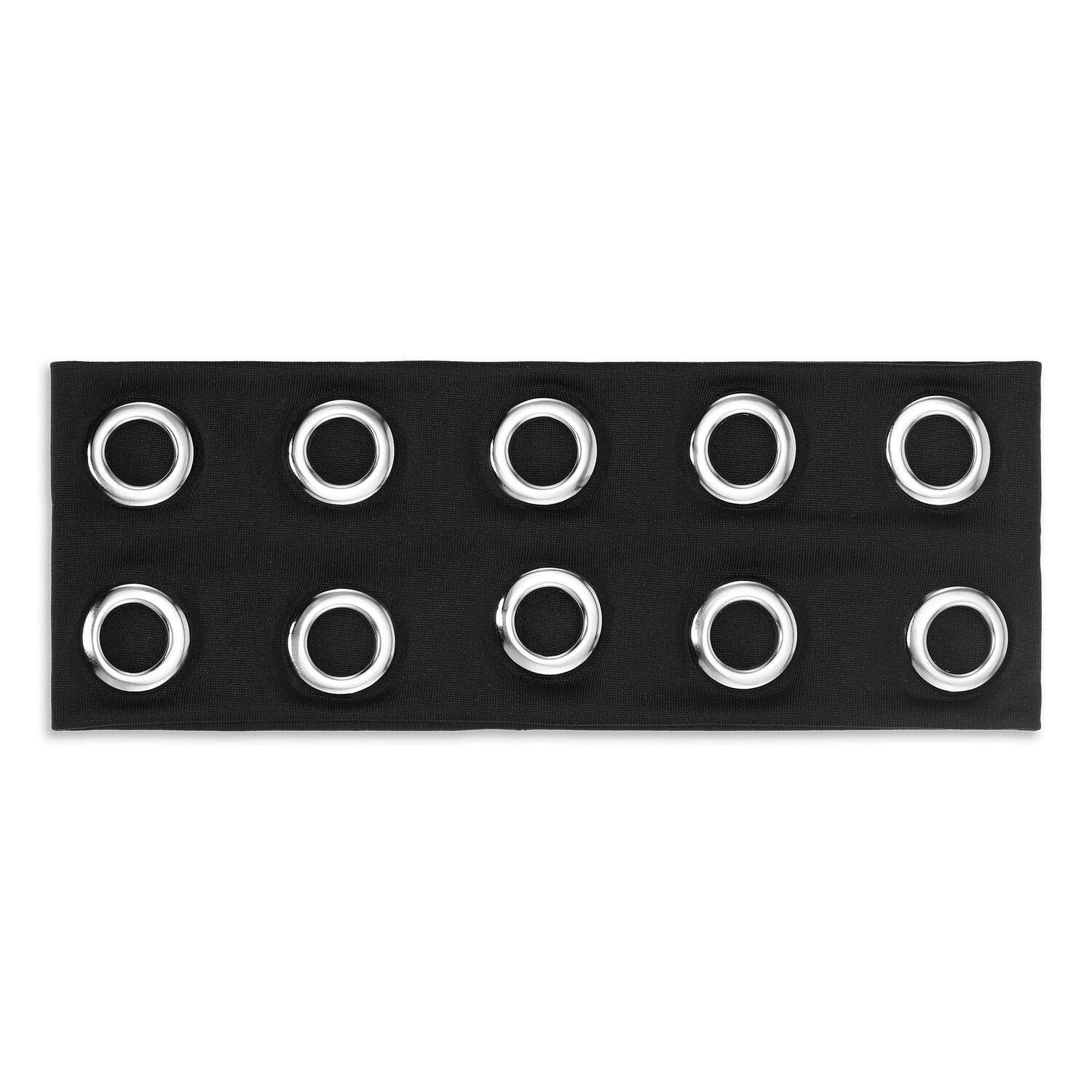 Eyelet hårbånd - sort