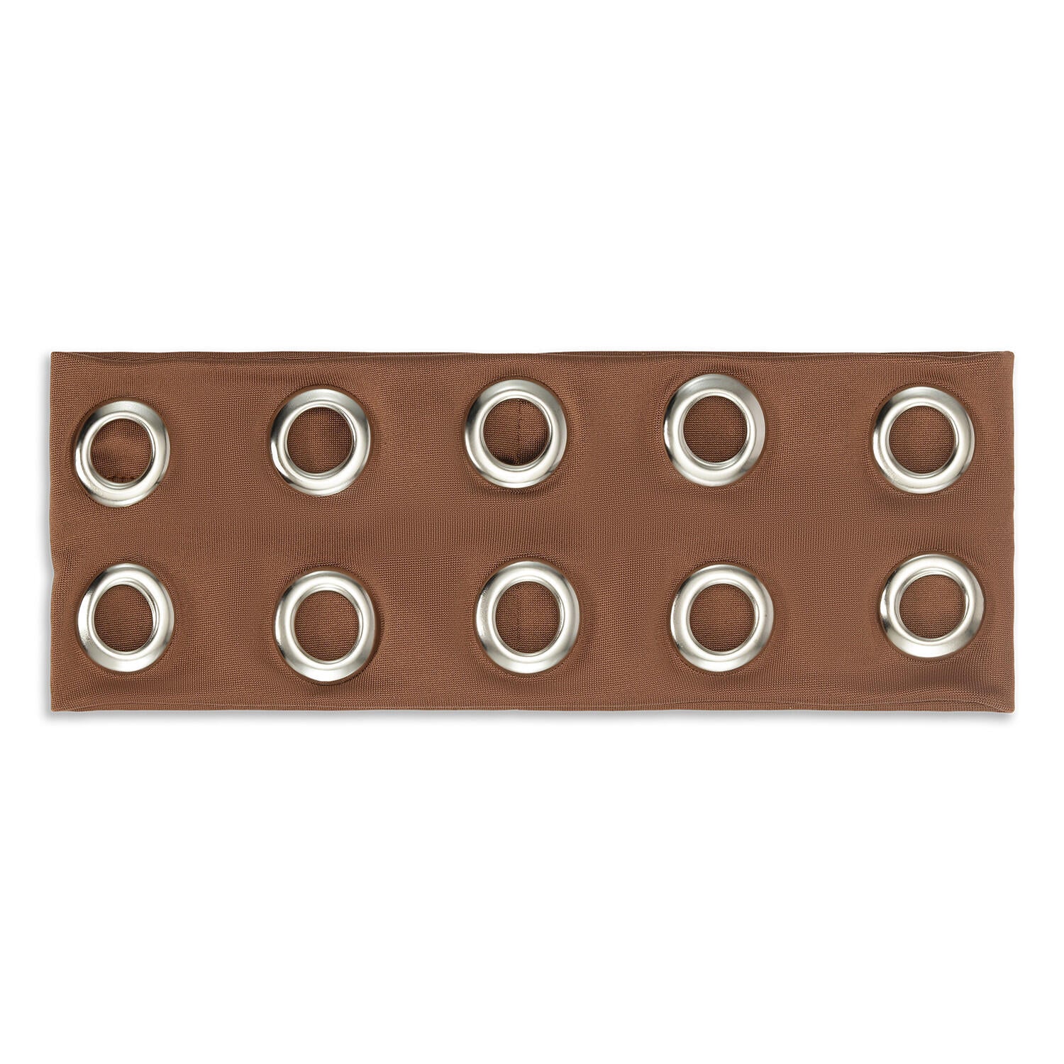 Eyelet hårbånd - brun