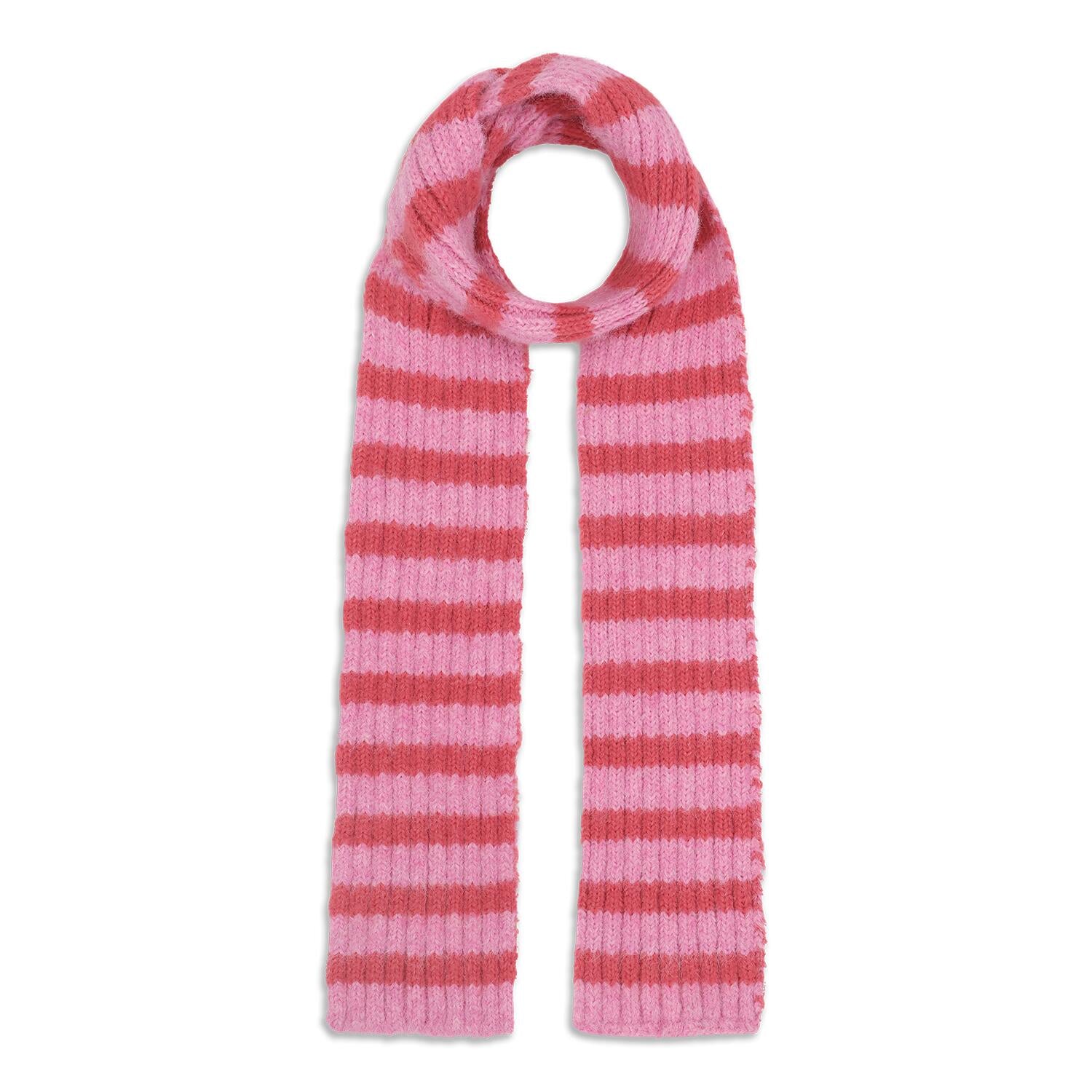 Clara Slim halstørklæde – Raspberry/Pink