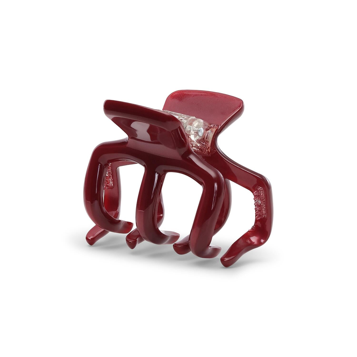 Josie Dazzle Mini hårklemme – Burgundy