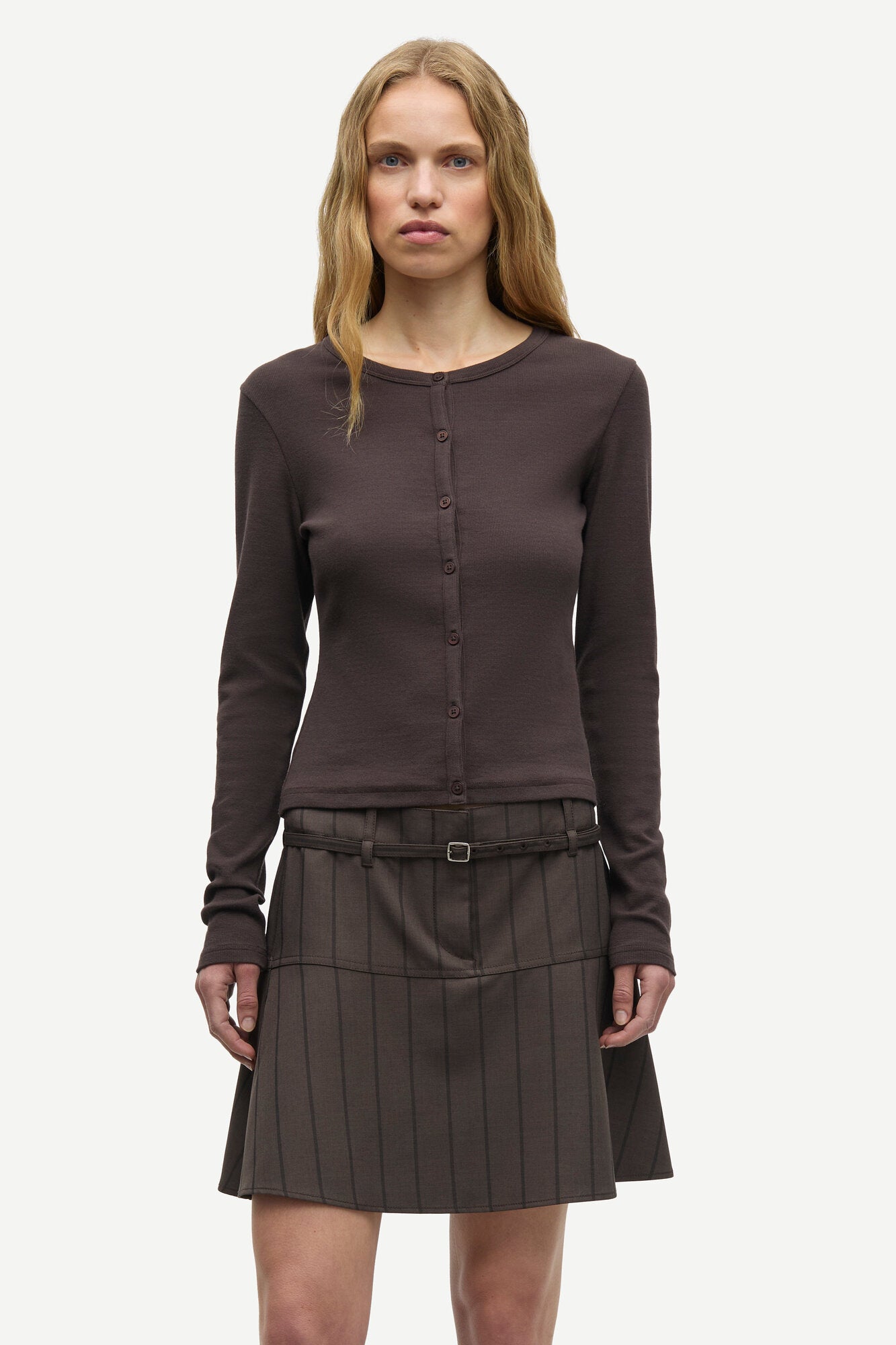 Saalexo cardigan - Mulch