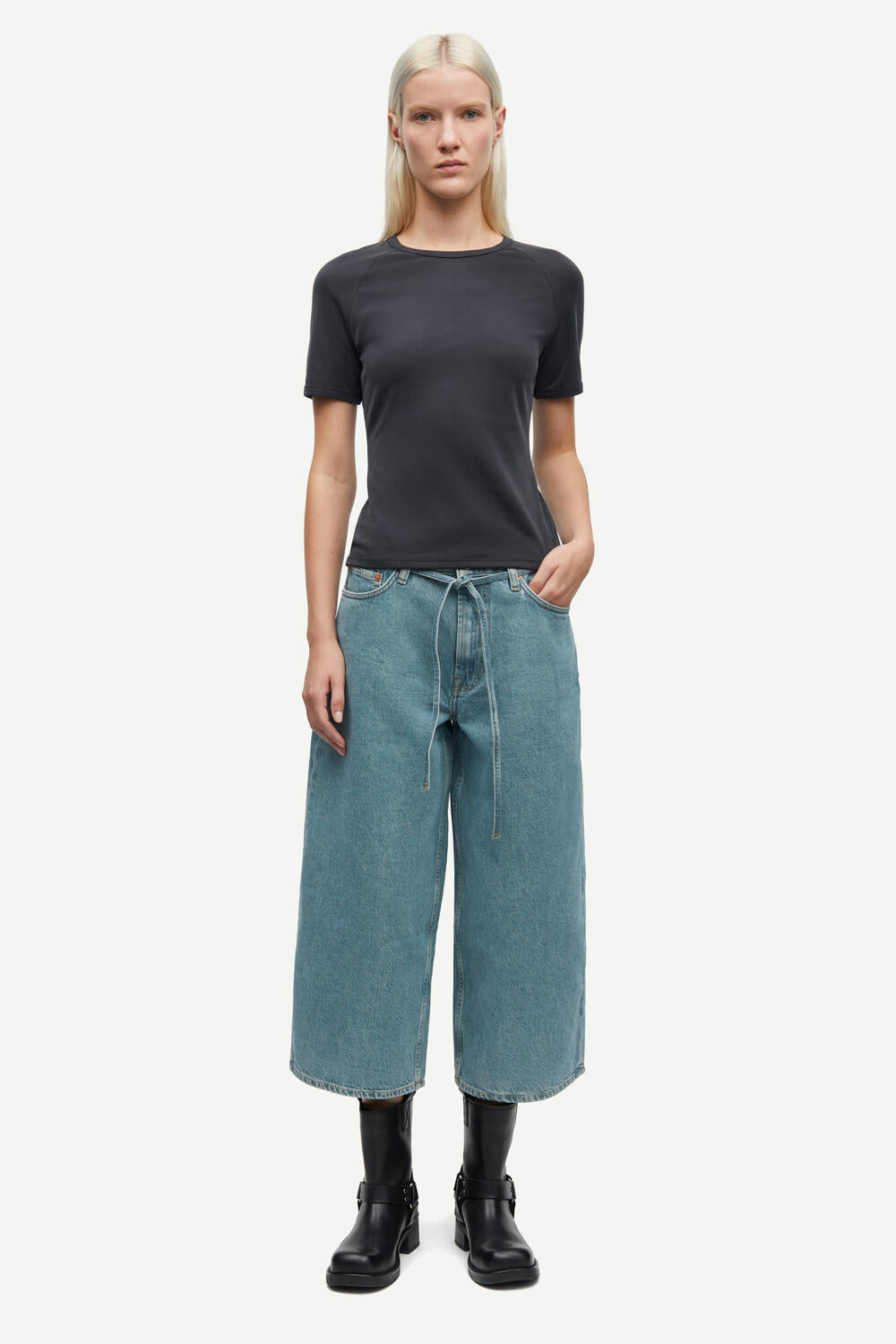 Saharper culottebukser - Caribbean blue