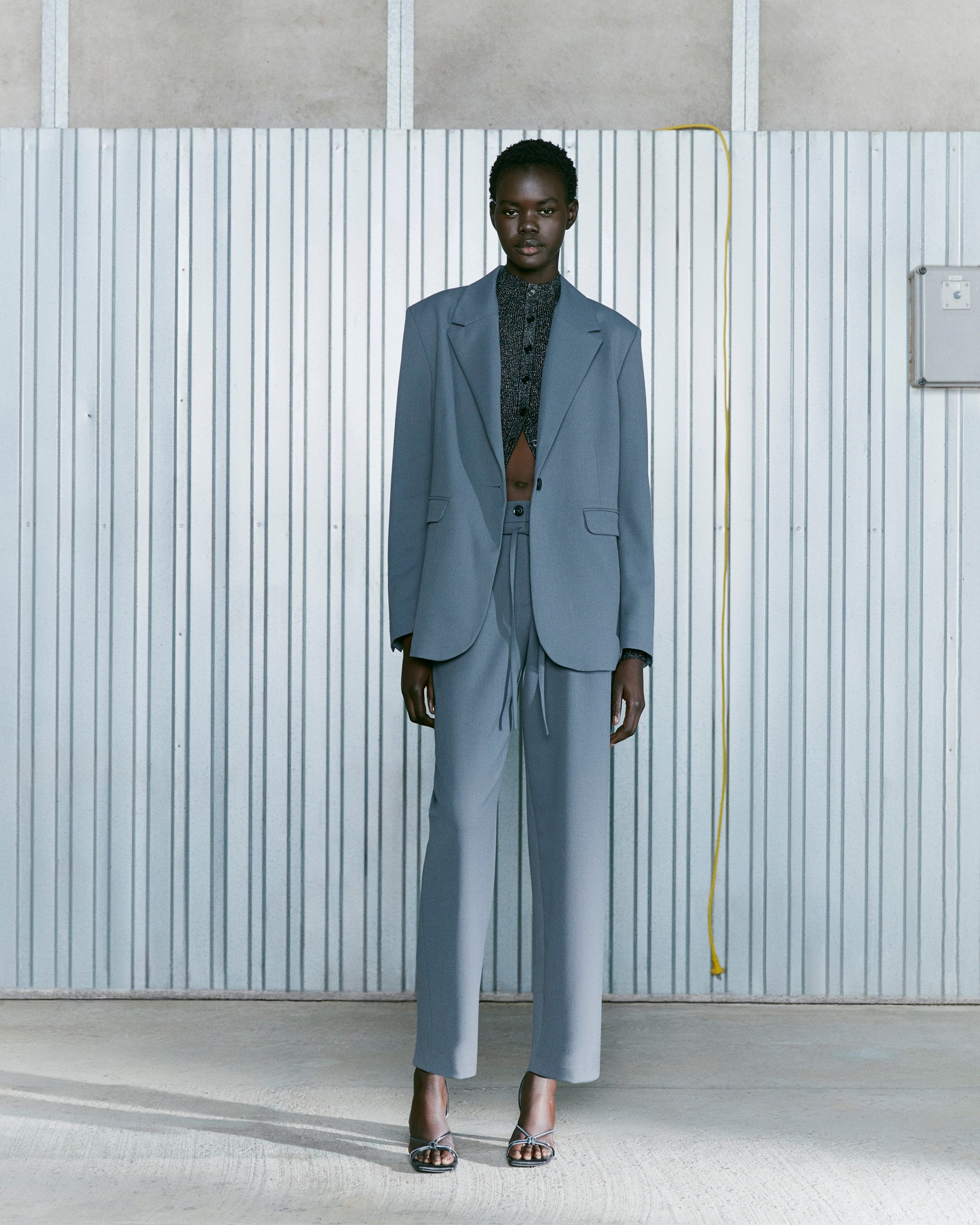 Haven blazer - Iron Gate