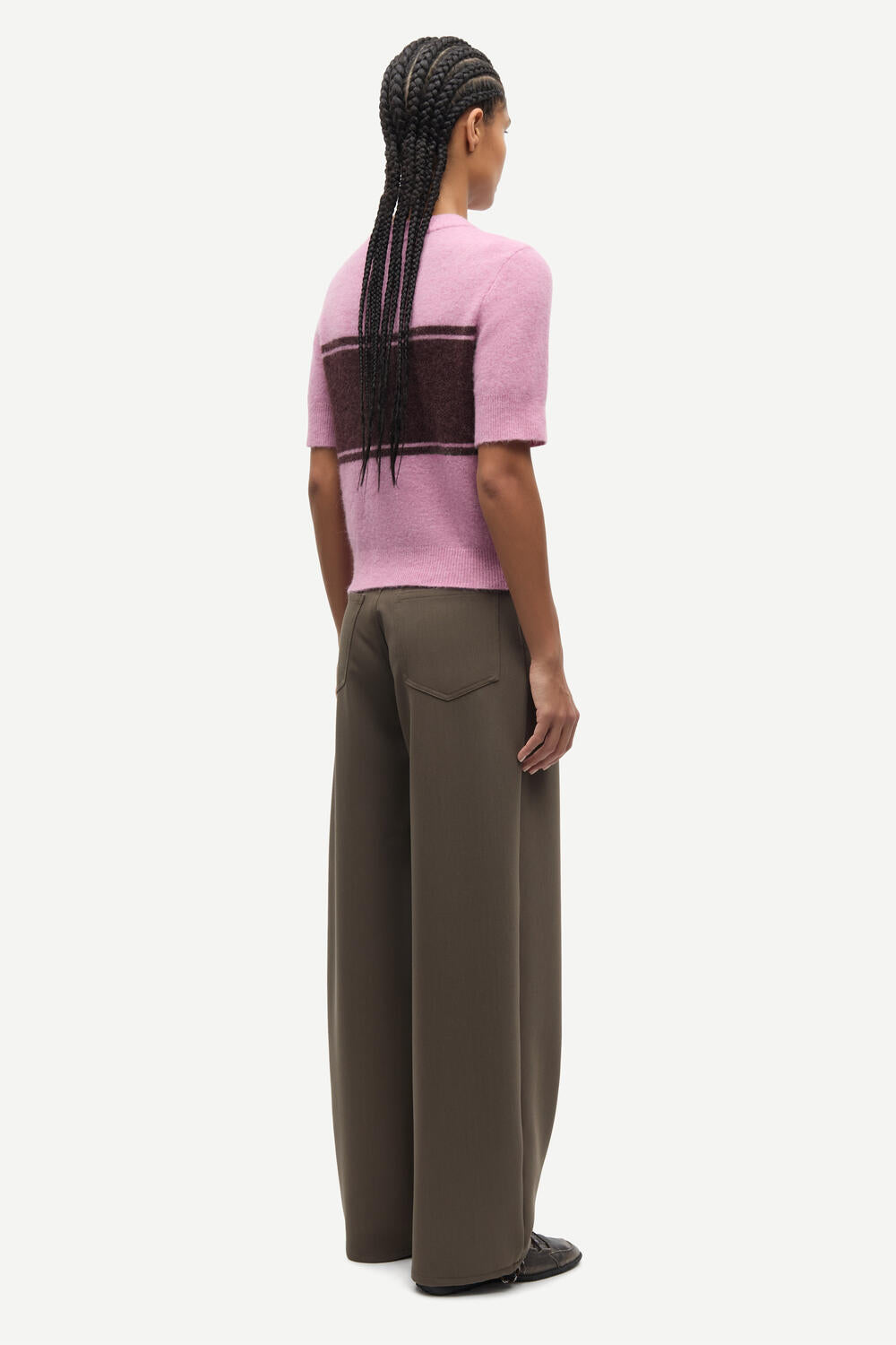 Sanoura kortærmet cardigan - Orchid Wide St.