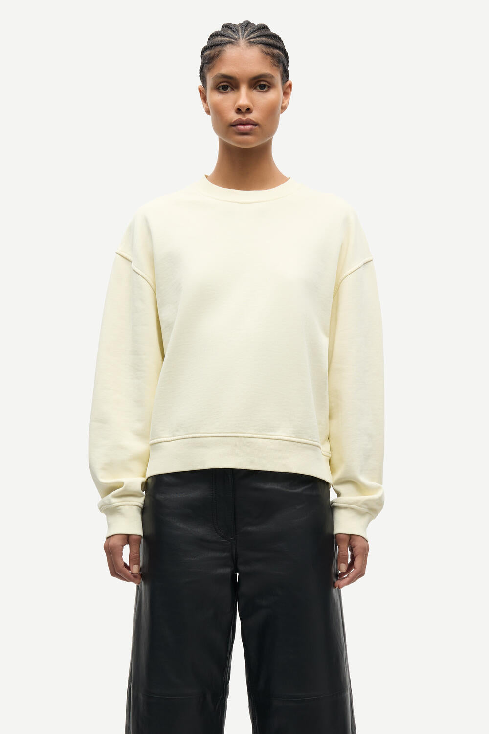 Savan sweatshirt - Ethereal Green Pigment