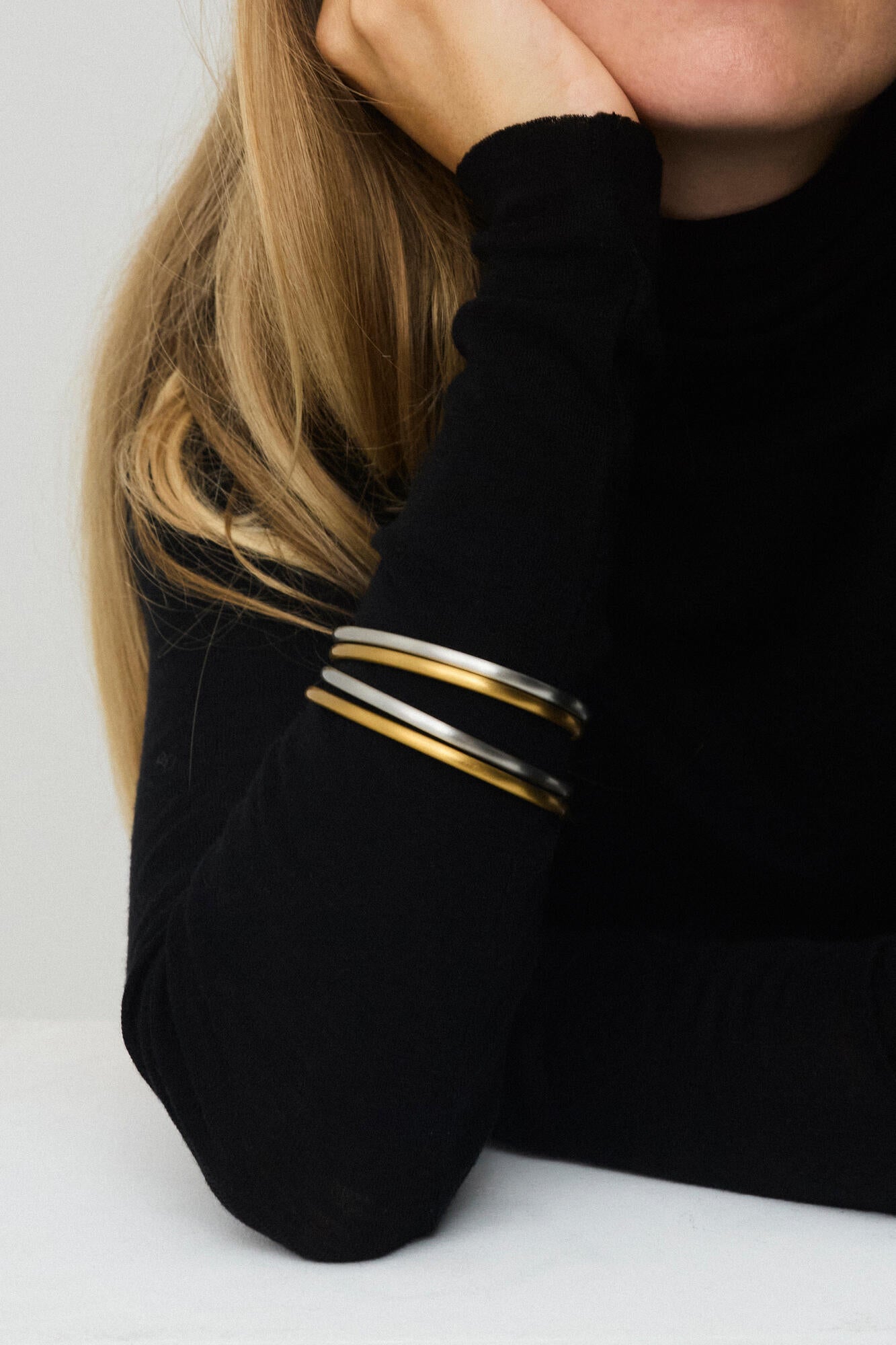 Simple armring – Forgyldt