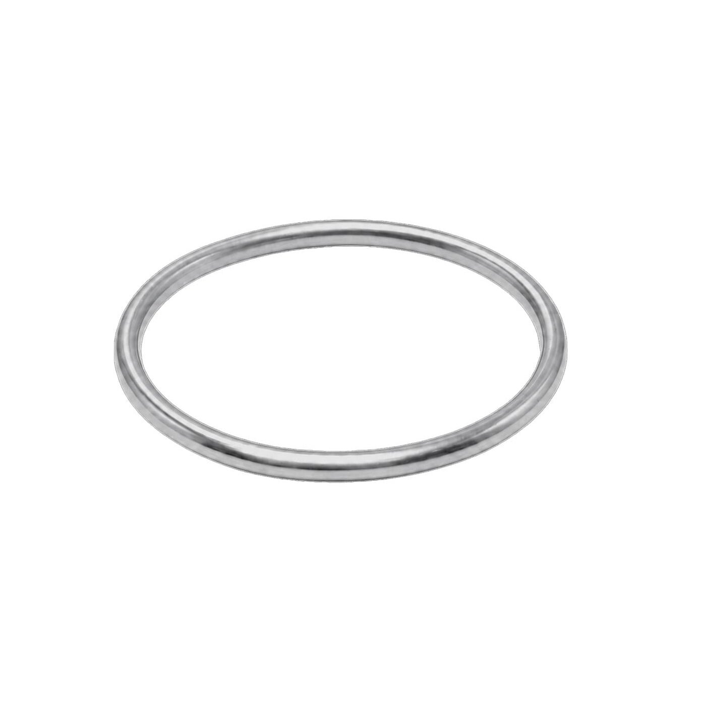 Simple armring – Sølvbelagt