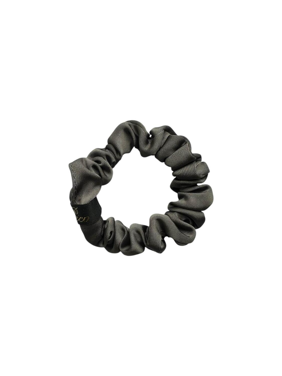 Fine Calli Scrunchie - grey