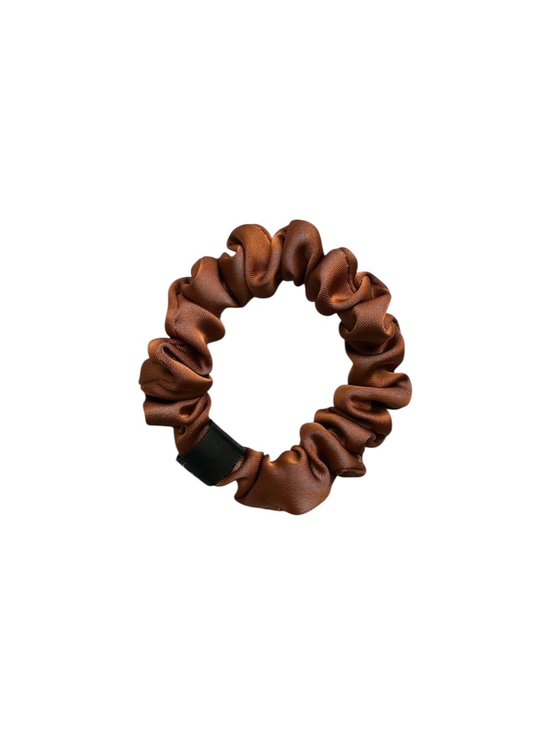 Fine Calli Scrunchie - mocca