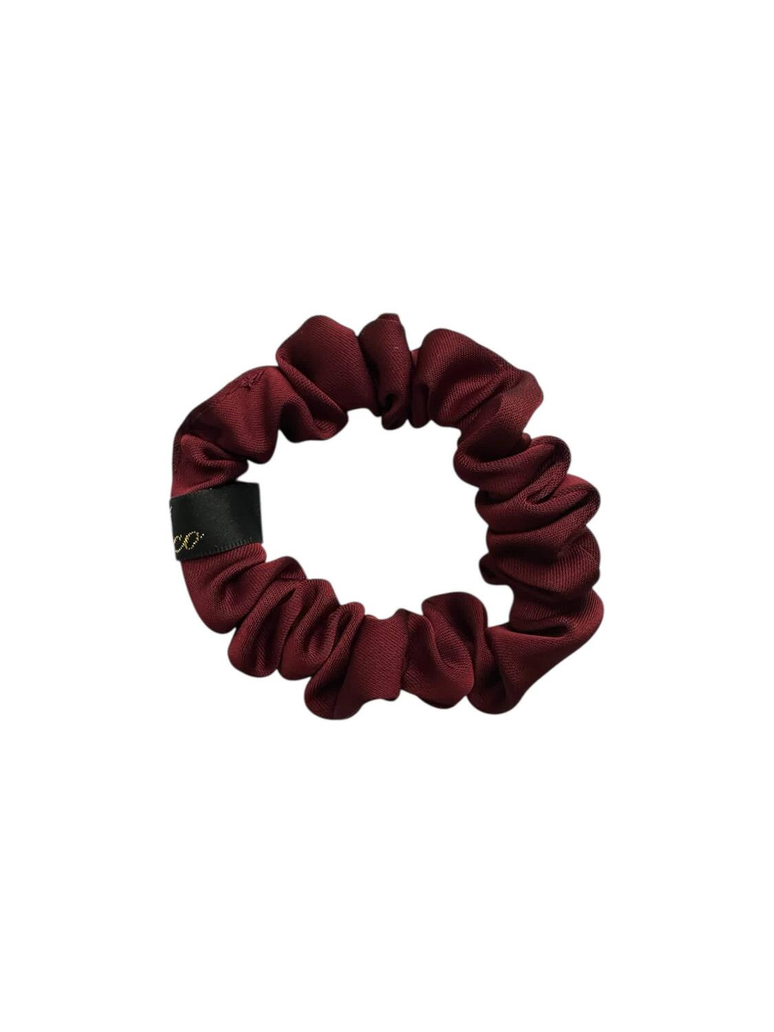 Fine Calli Scrunchie - wine