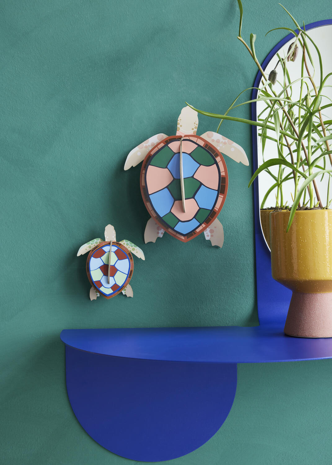 Sea Turtles vægdekoration - 2 stk