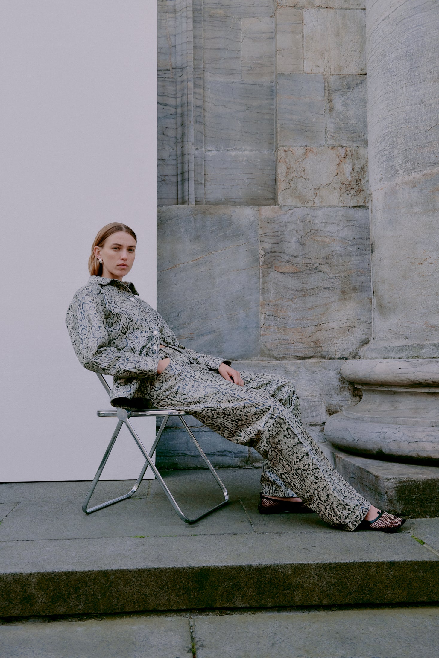 Devon læderskjorte - Summer Sand