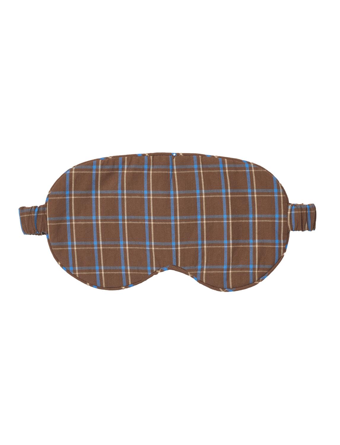 Selma sovemaske - Chestnut