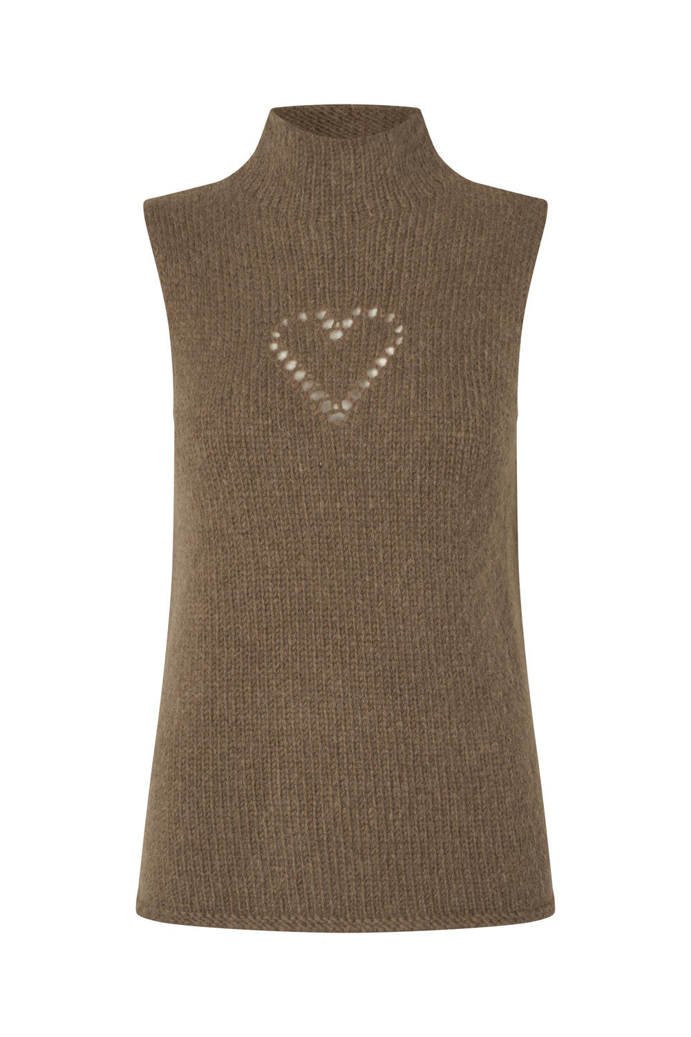 Turtleneck vest - Heart