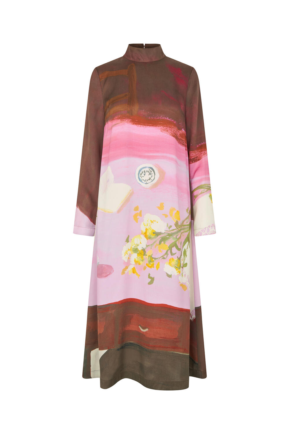 Placement print kjole - Five Resolutions