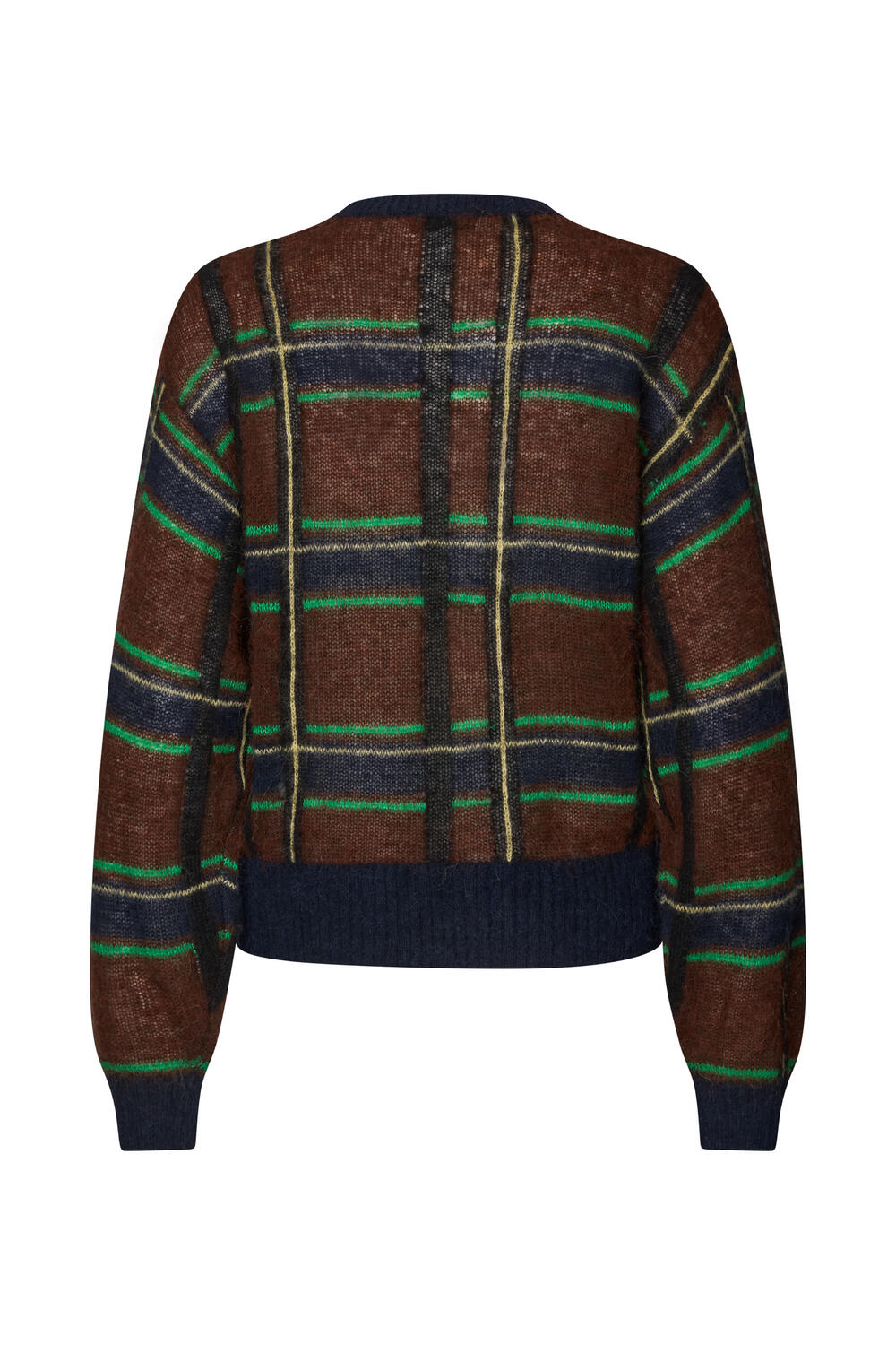 2557 Alpaca Crewneck uldstriktrøje – Crosschecks