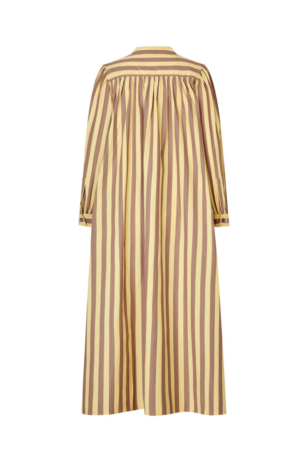 2512 Gathered skjortekjole - Equestrian Sun