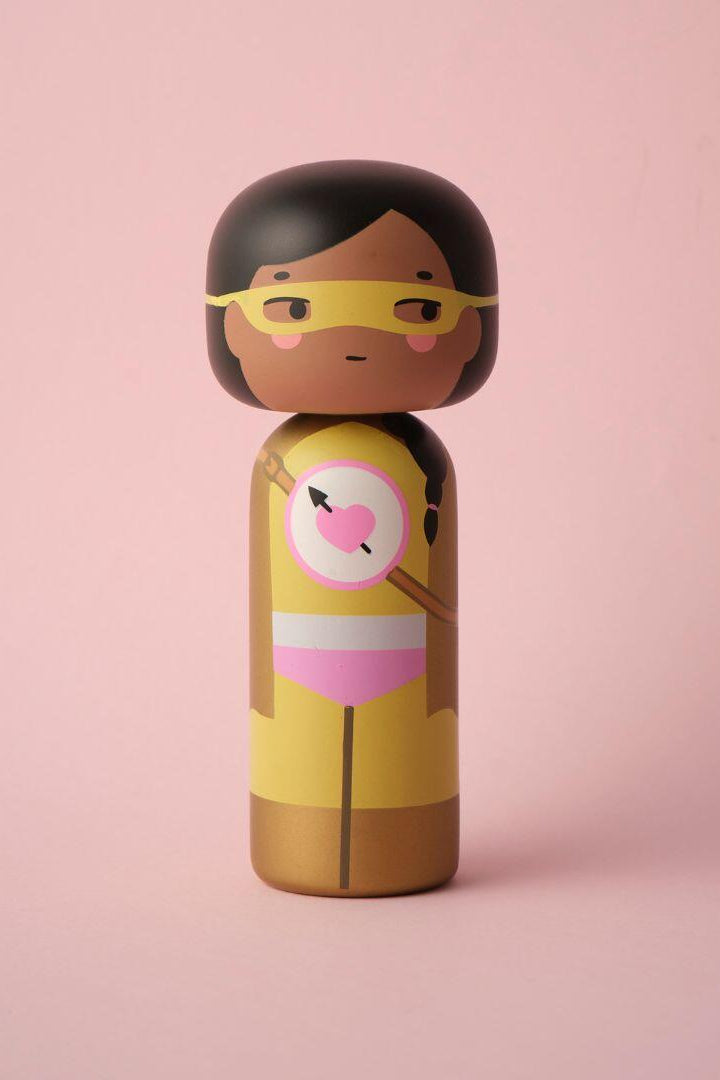 Kokeshi stjernetegnsfigur - Skytten