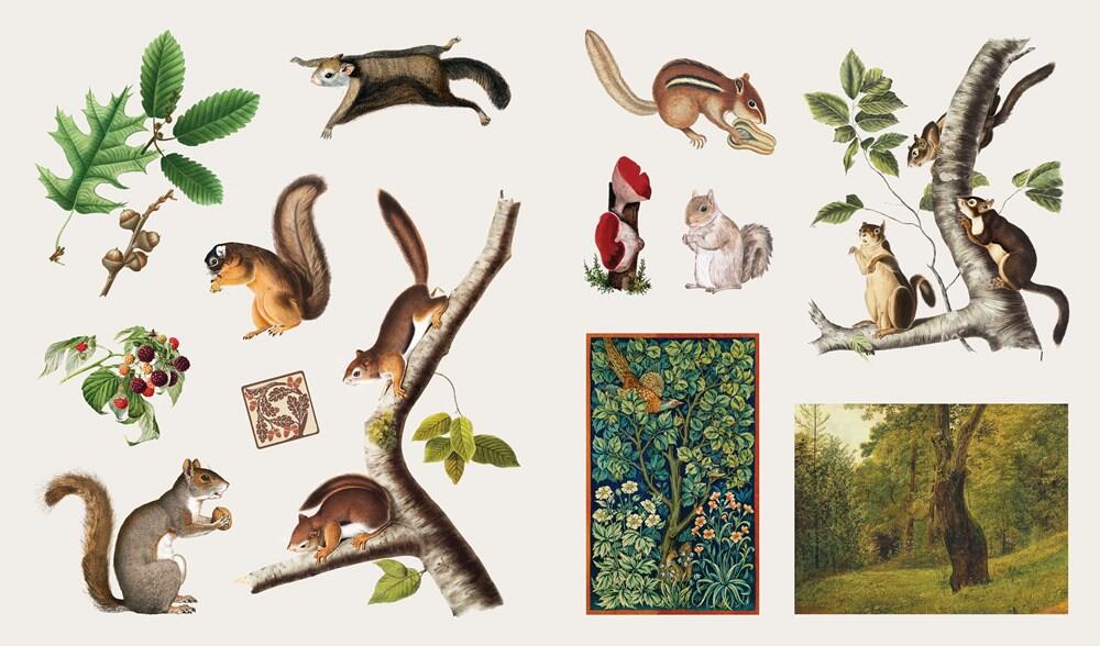 Woodland Adventures klistermærkebog