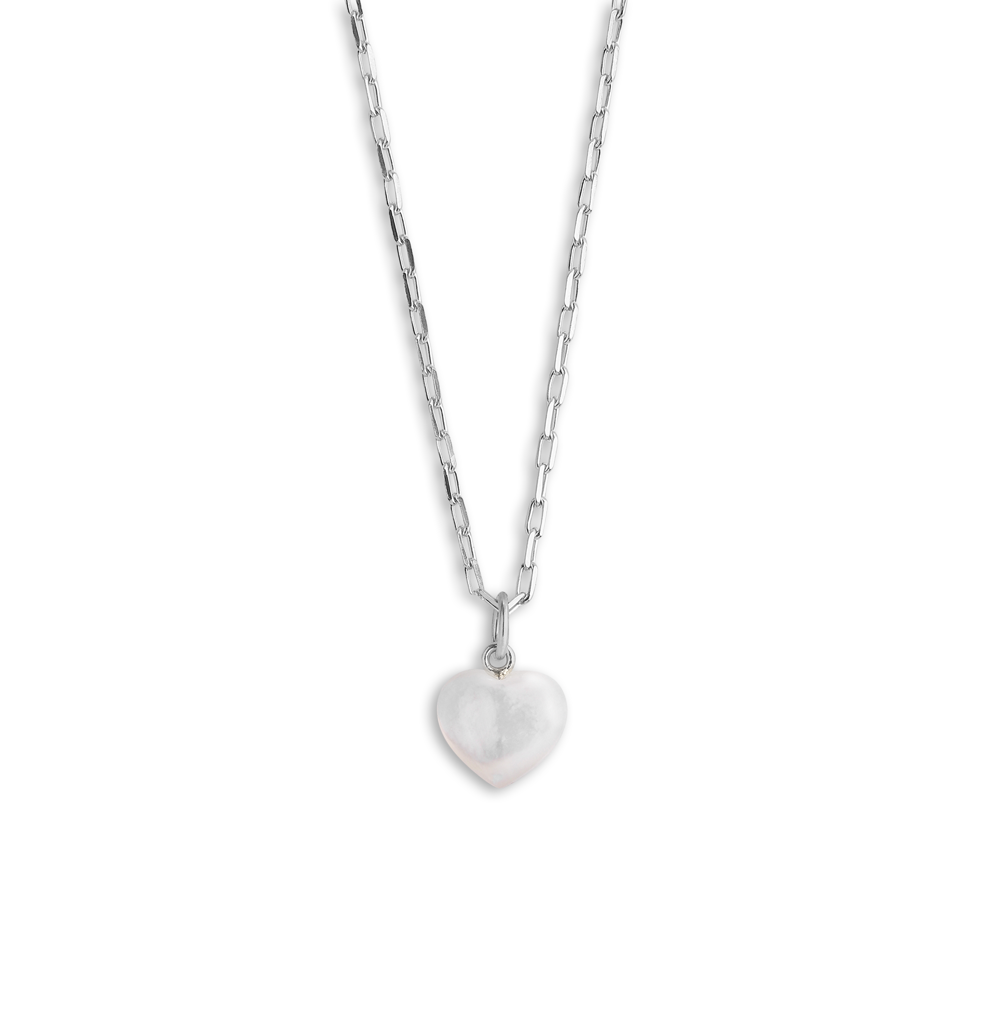 Small Souvenir Heart vedhæng - sølv