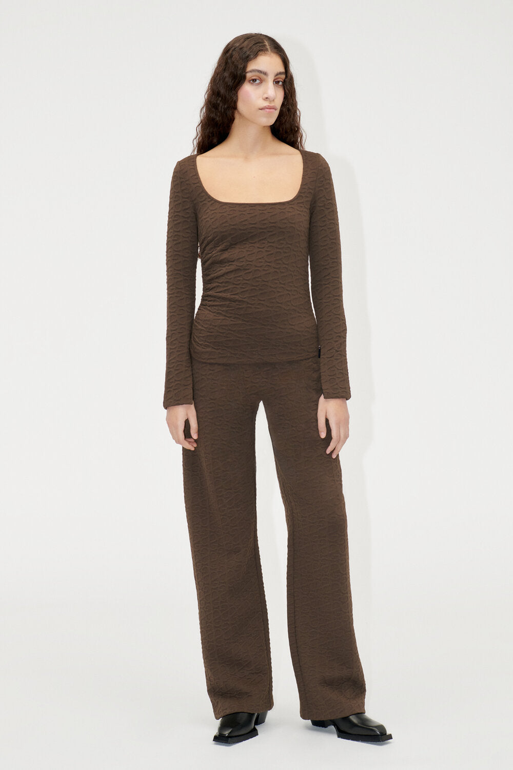 Bowie 1831 Debossed Jacquard top - SG LOGO