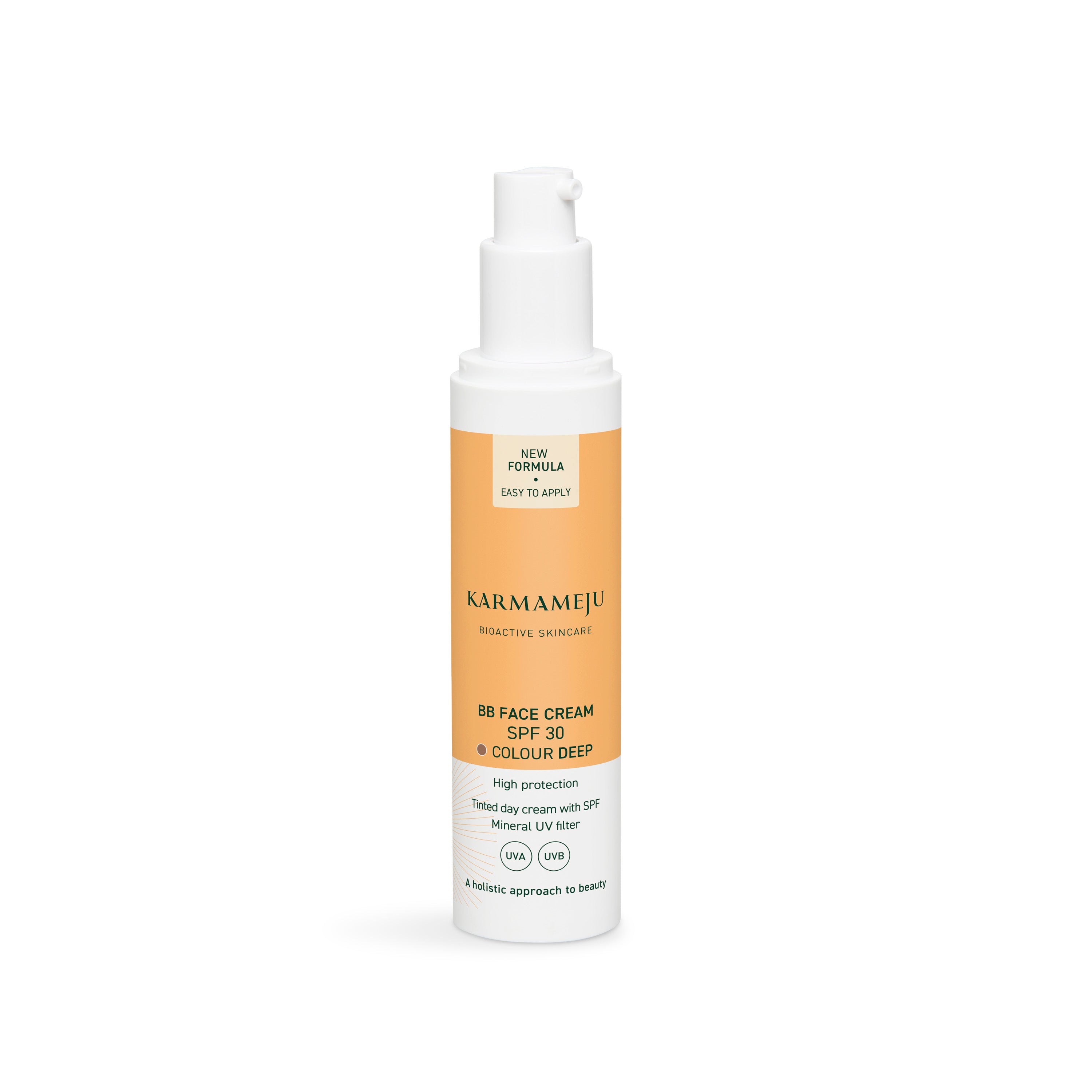 SUN BB ansigtssolcreme, SPF 30, 50 ml - Deep