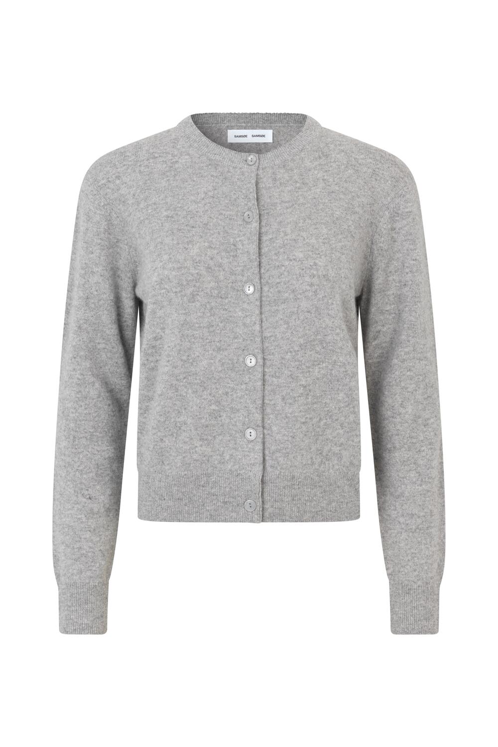 Saboston cardigan - Grey mel.