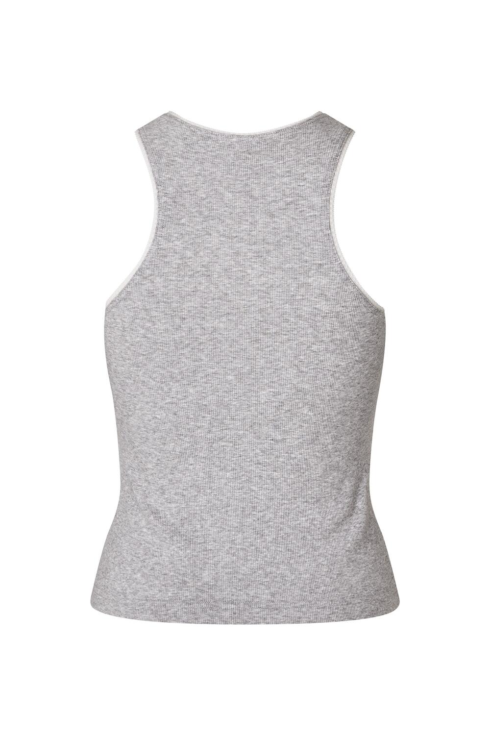 Sajune Tank top - Light Grey Mel.