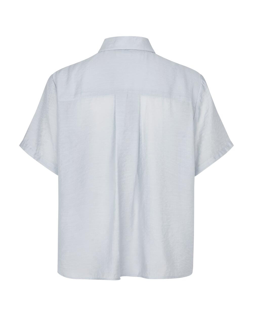 Samina kortærmet skjorte - Gray Dawn