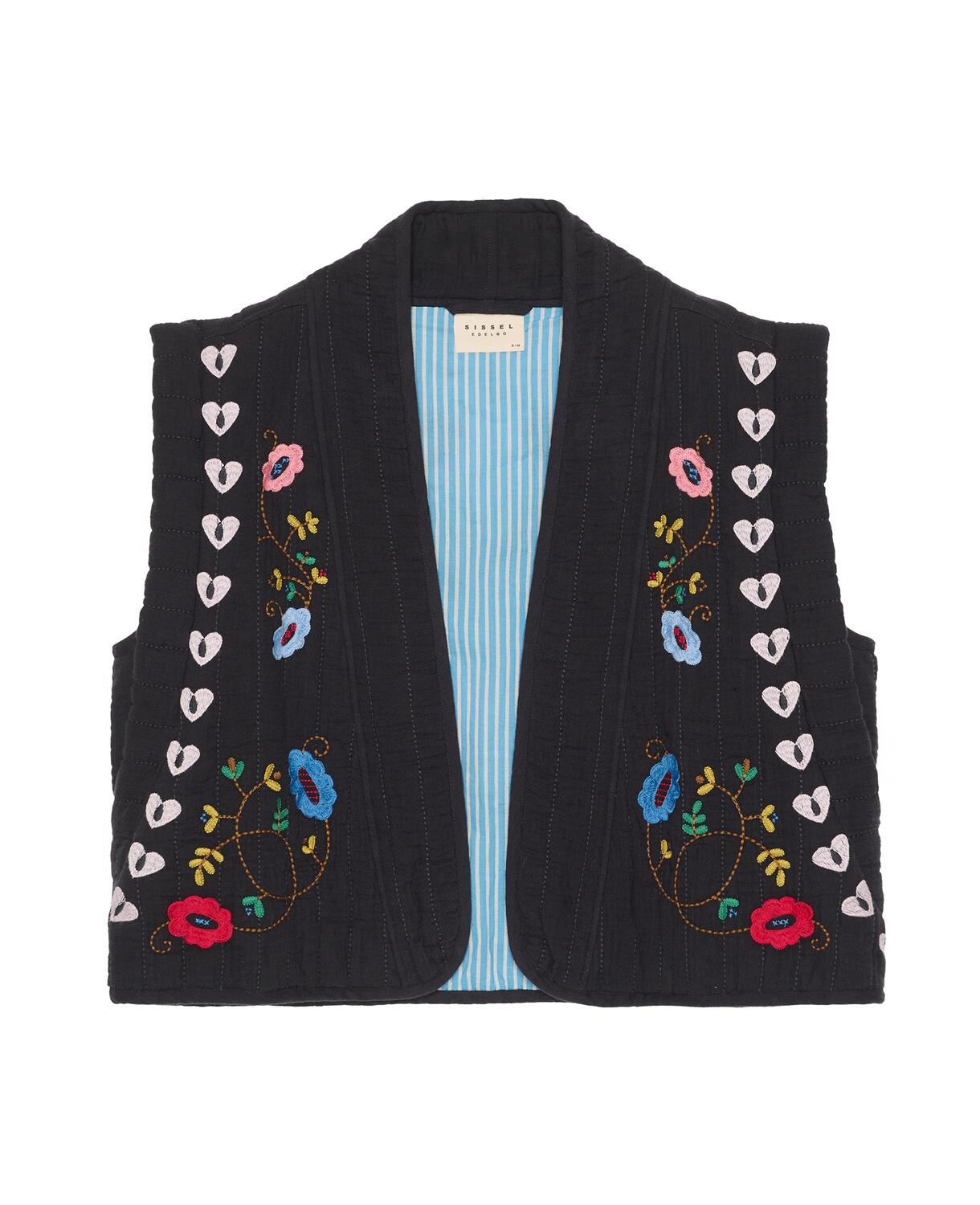 Samira Vest - Almost black
