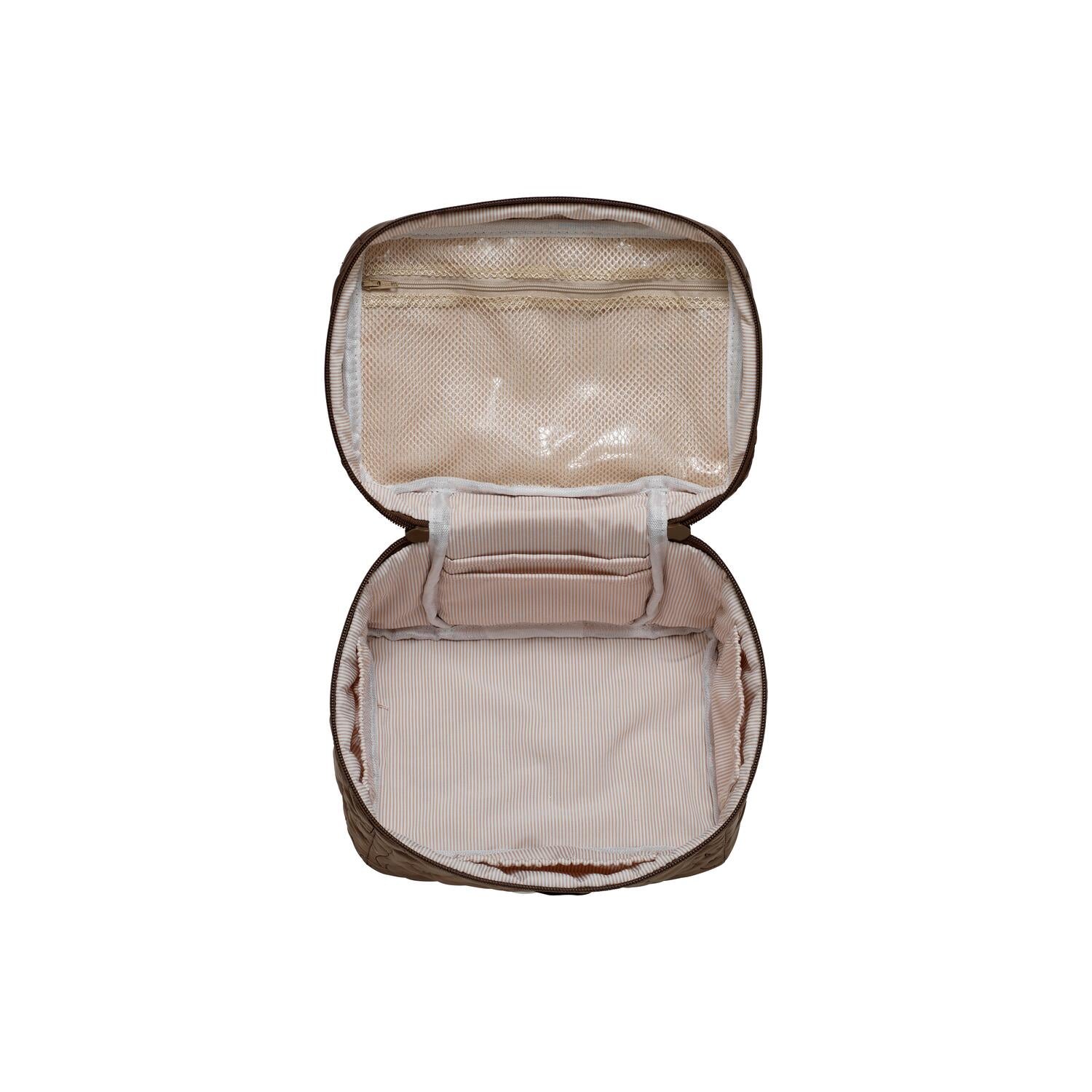 Sanda makeup taske – brun