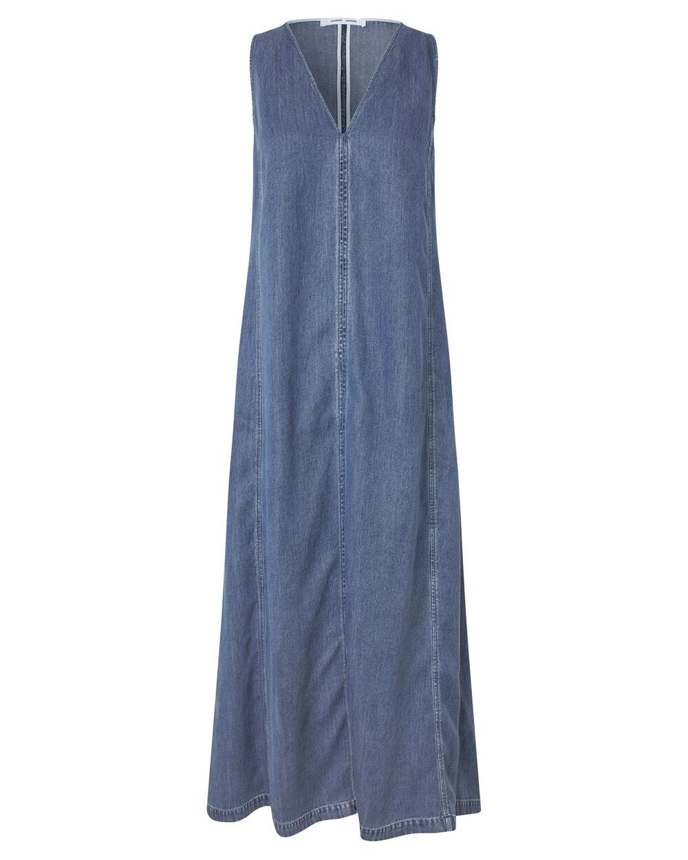 Saskylar denimkjole - Medium Denim Blue