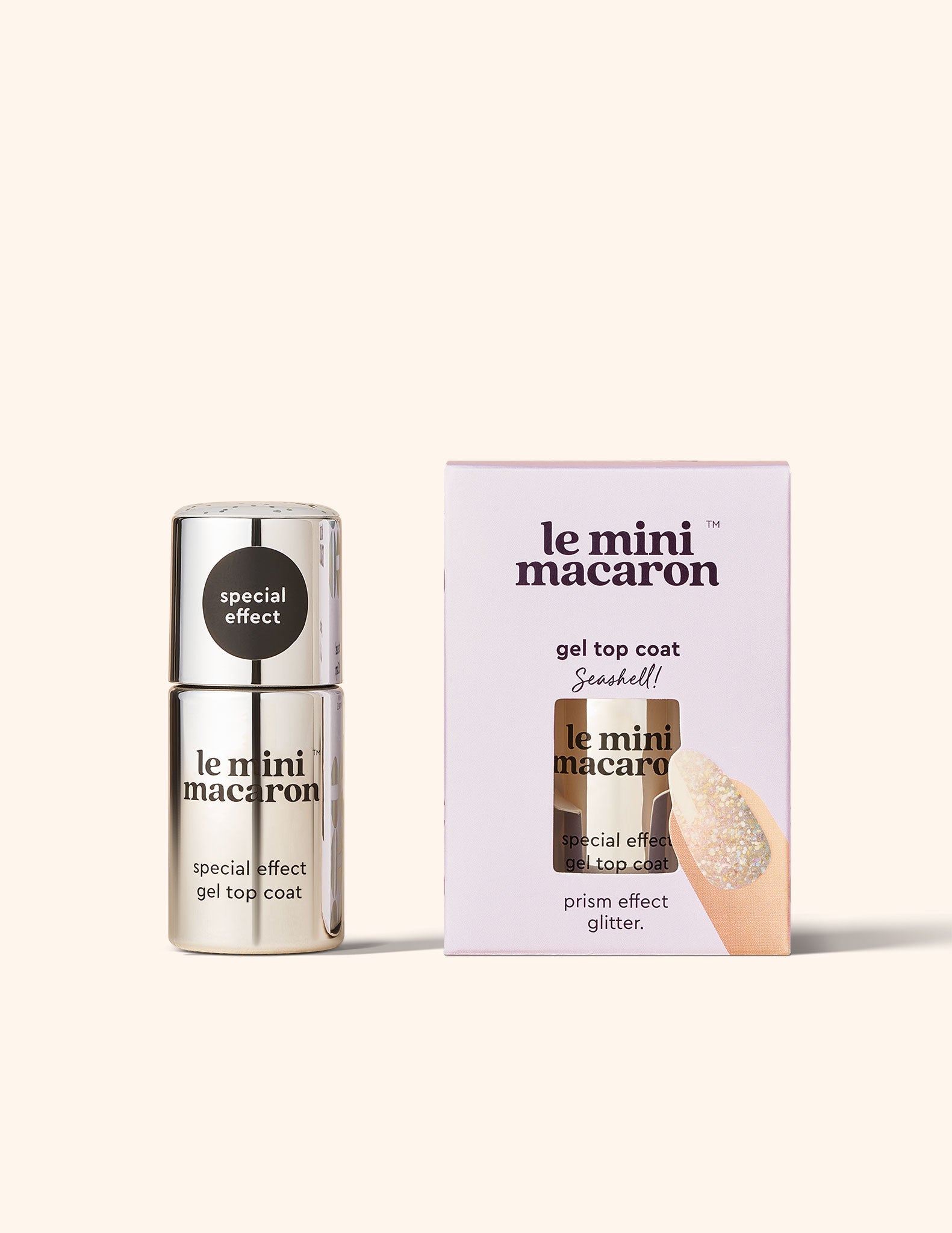 Single Gel Topcoat neglelak - Seashell