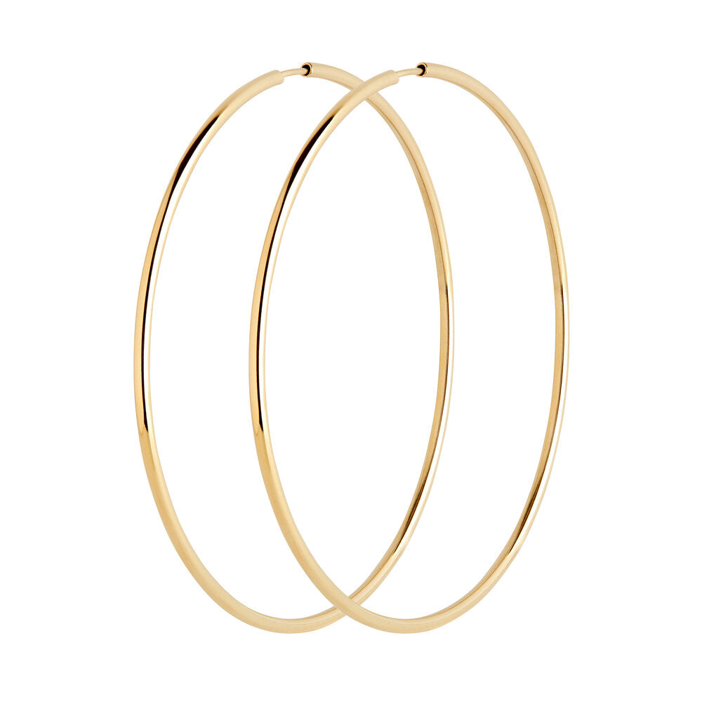 Senorita hoops - forgyldt