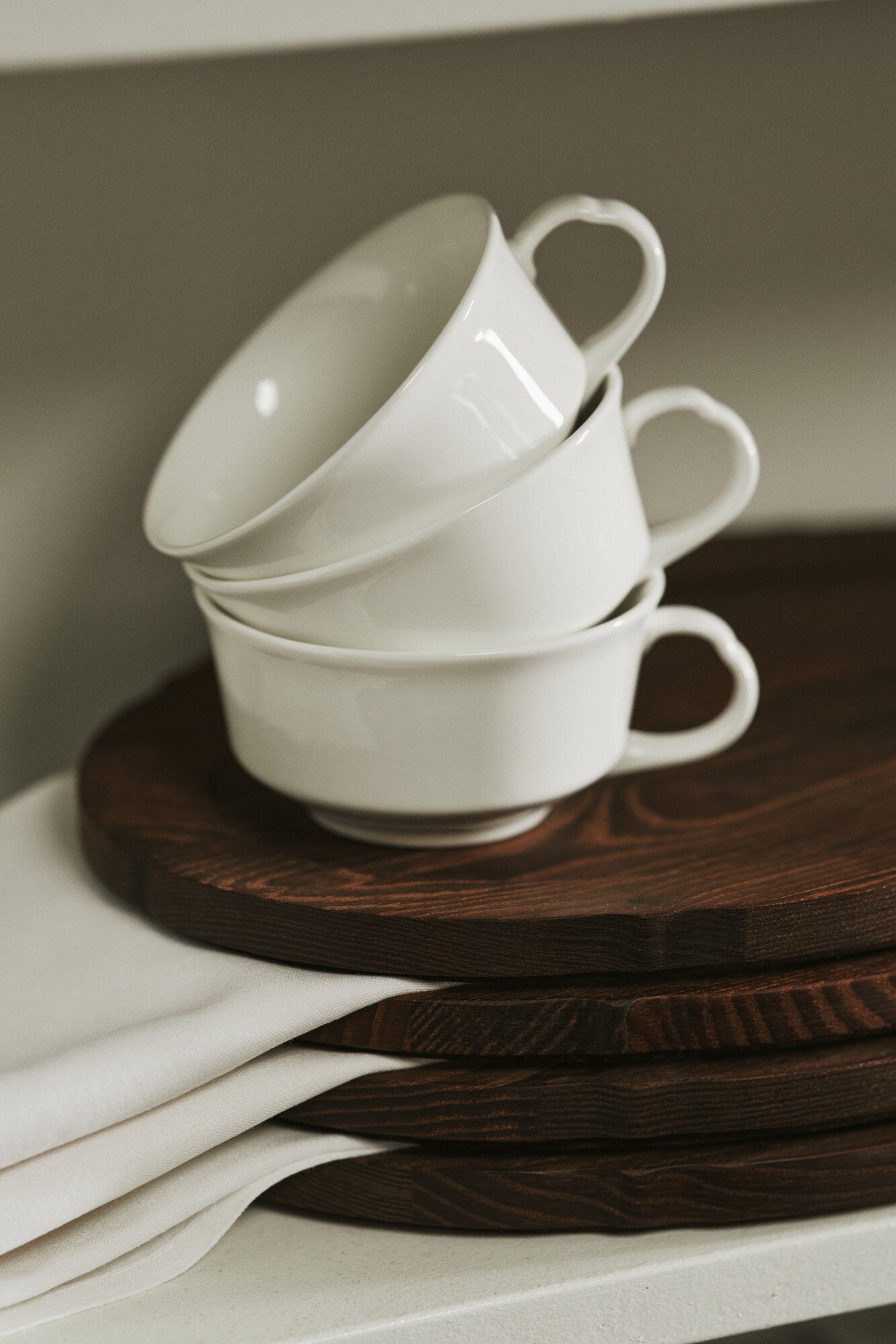Silhouette kaffekop, hvid - Ø11,3 cm