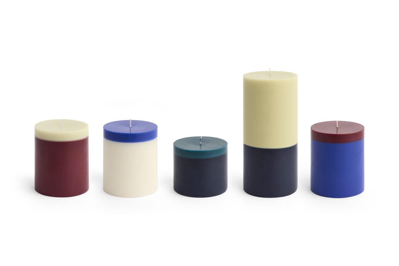 Silo bloklys, H20 cm – Lime White/Midnight Blue