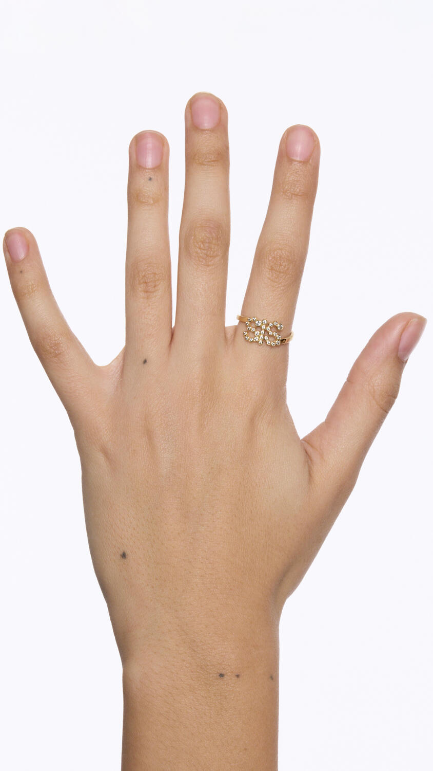SIS Collet Ring - Forgyldt