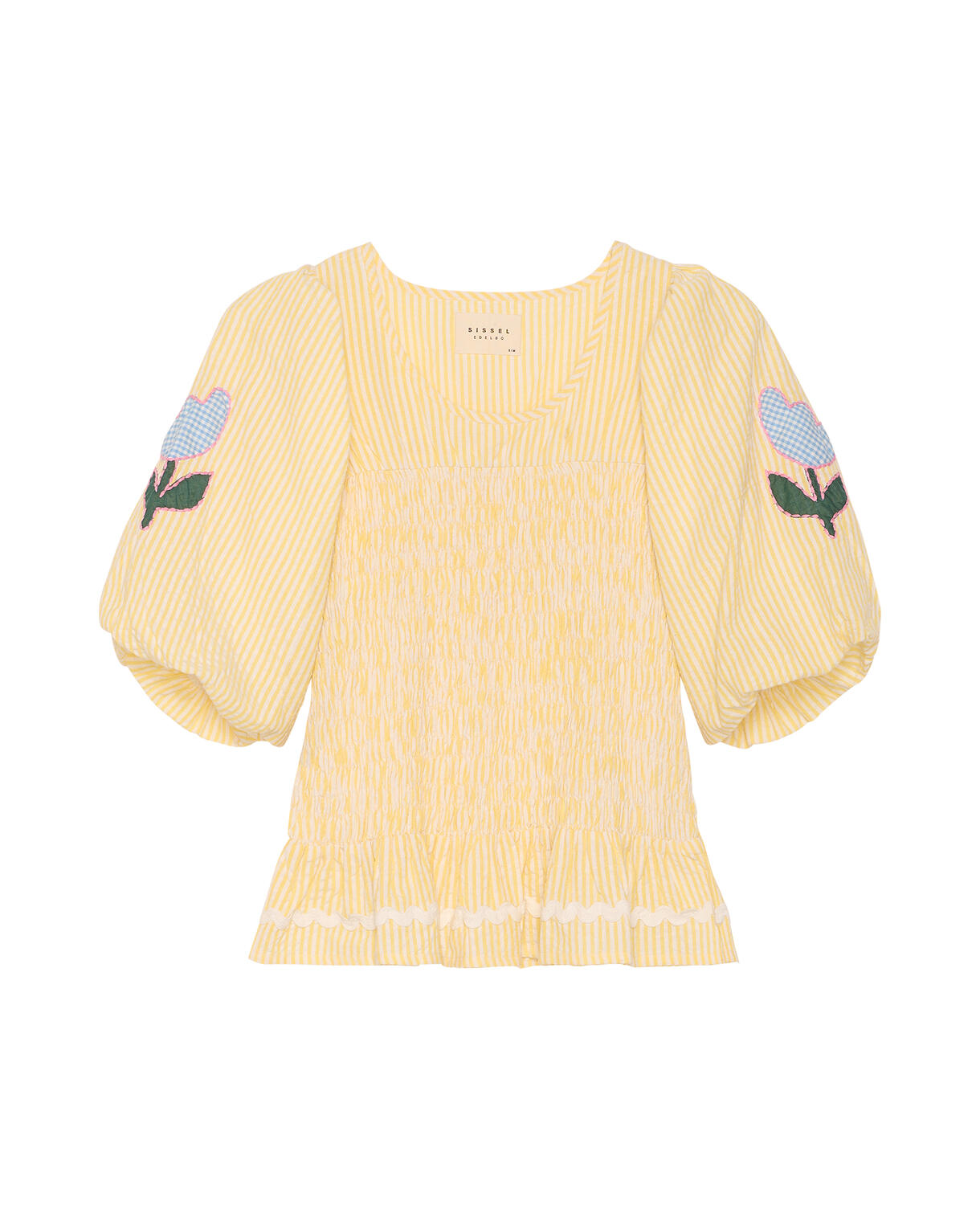 Svea bluse - Yellow Stripes