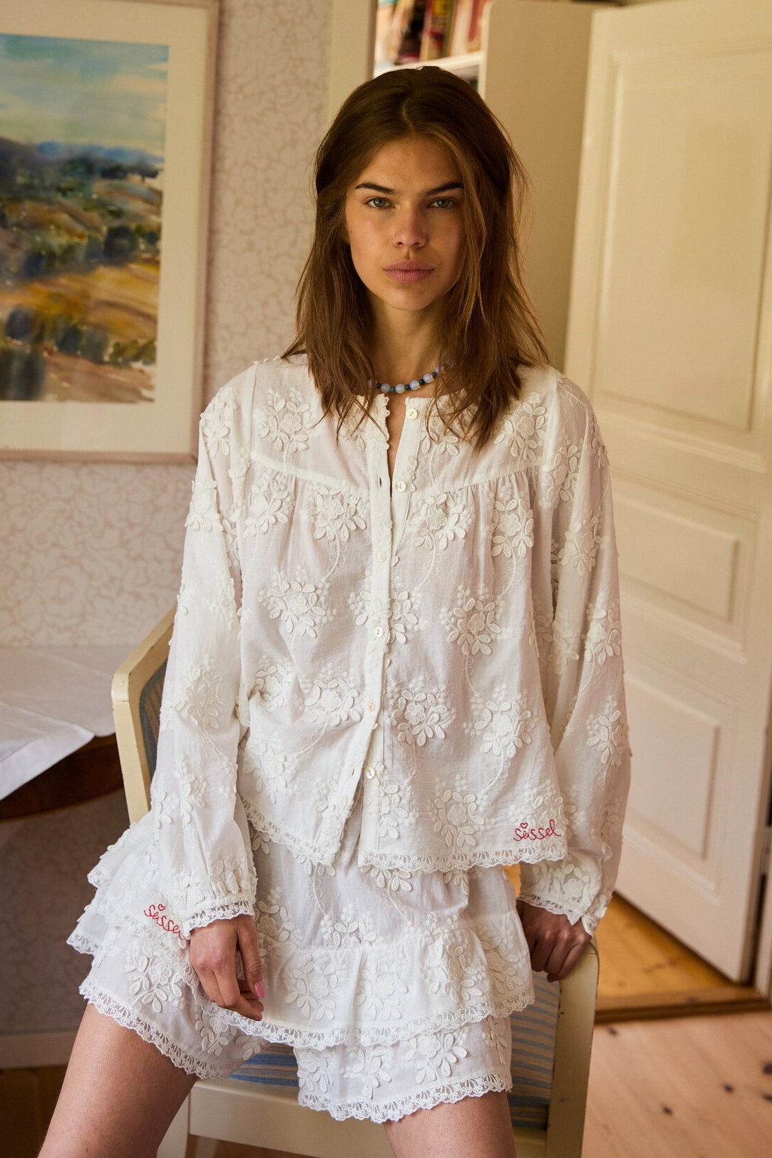 Delphine skjorte - Off White