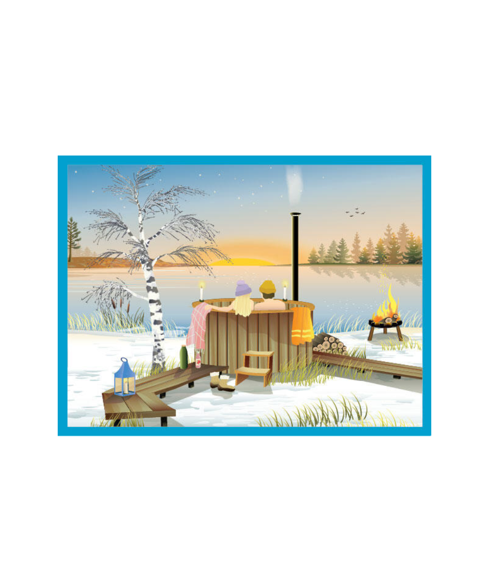 Winter puslespil - 300 brikker